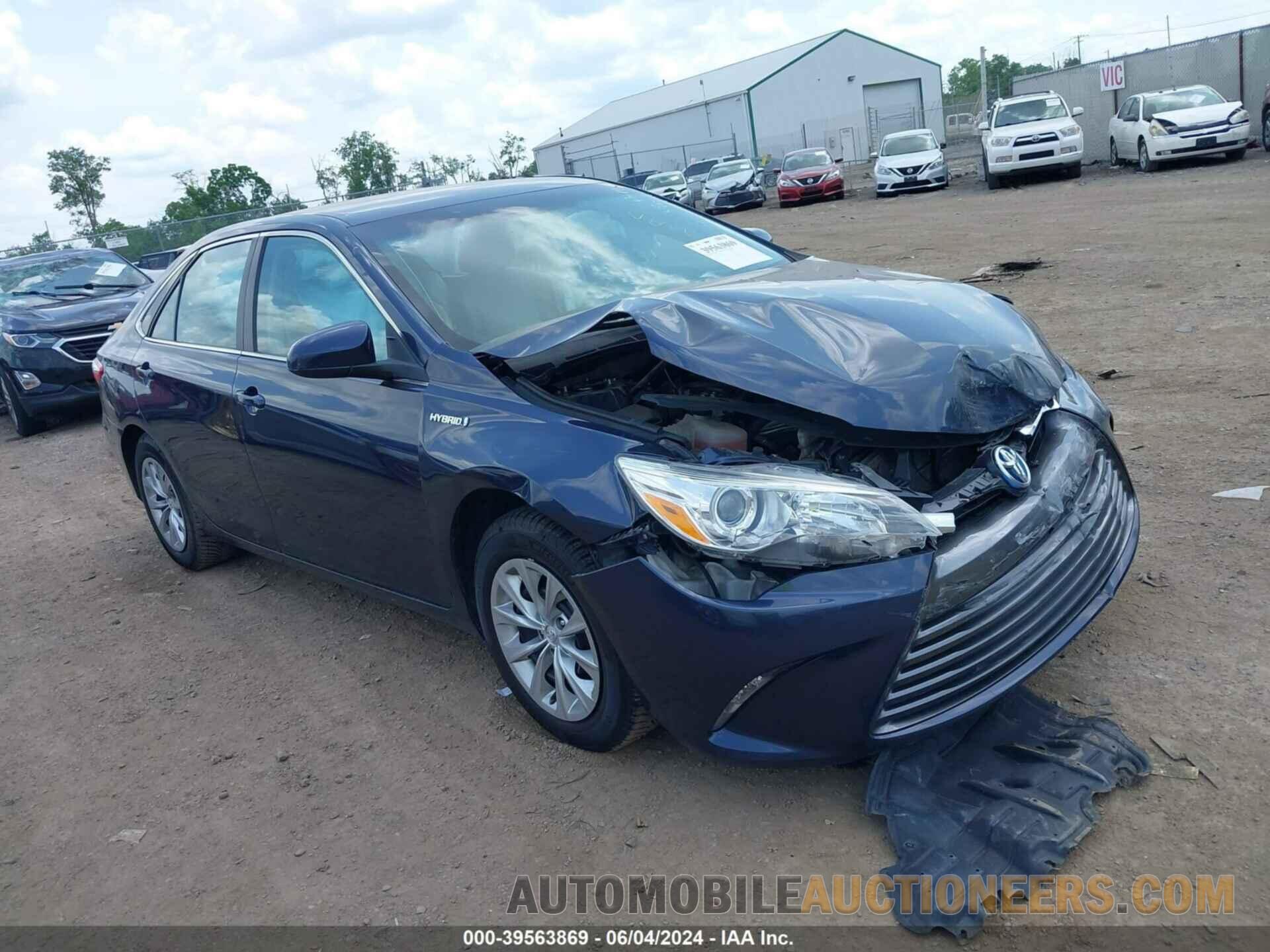 4T1BD1FK1GU190952 TOYOTA CAMRY 2016