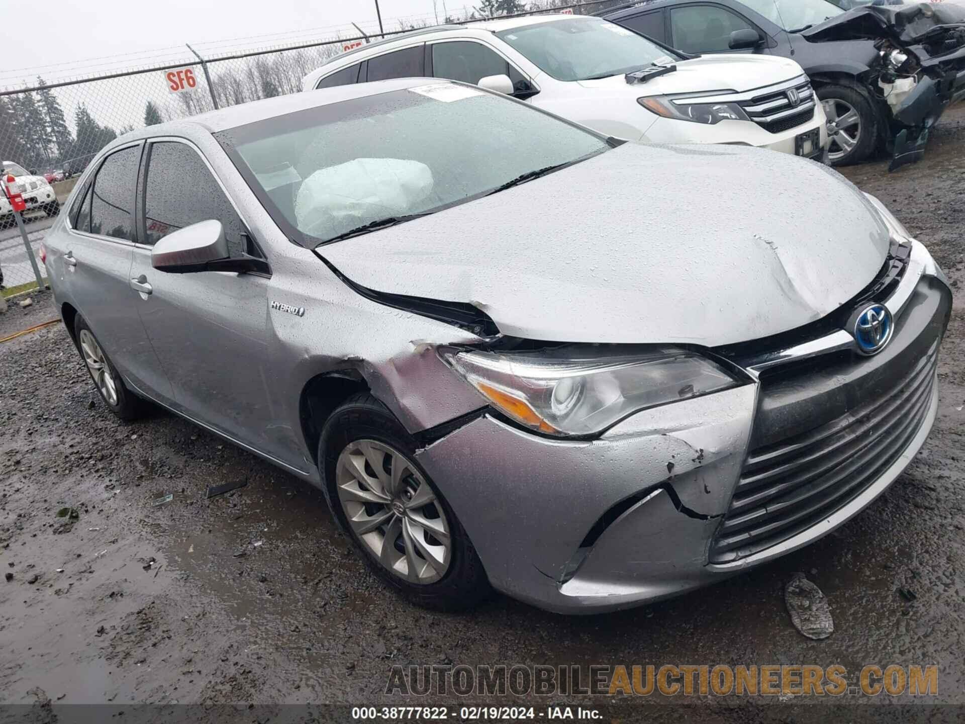 4T1BD1FK1HU205807 TOYOTA CAMRY HYBRID 2017