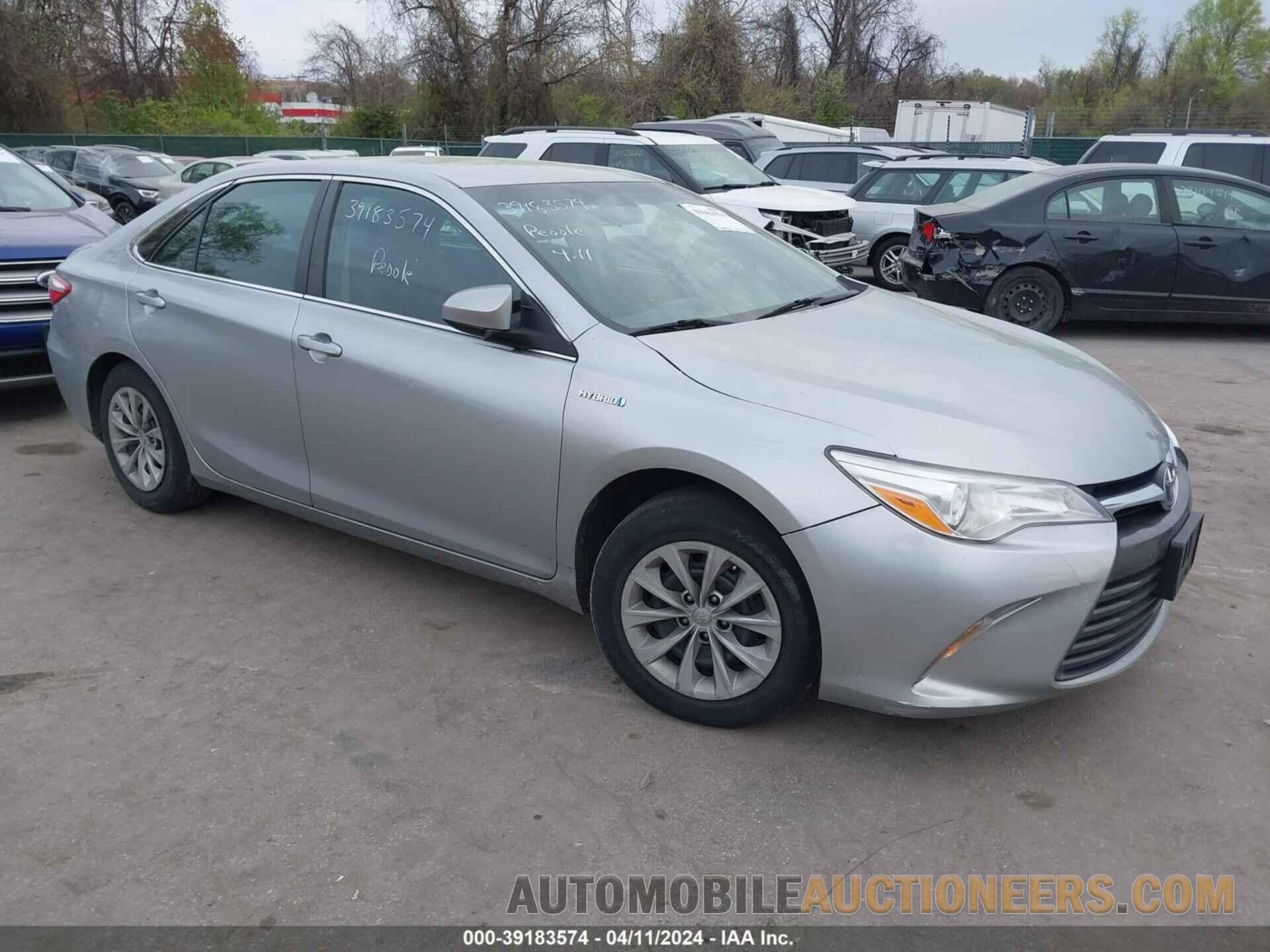 4T1BD1FK1HU216144 TOYOTA CAMRY HYBRID 2017