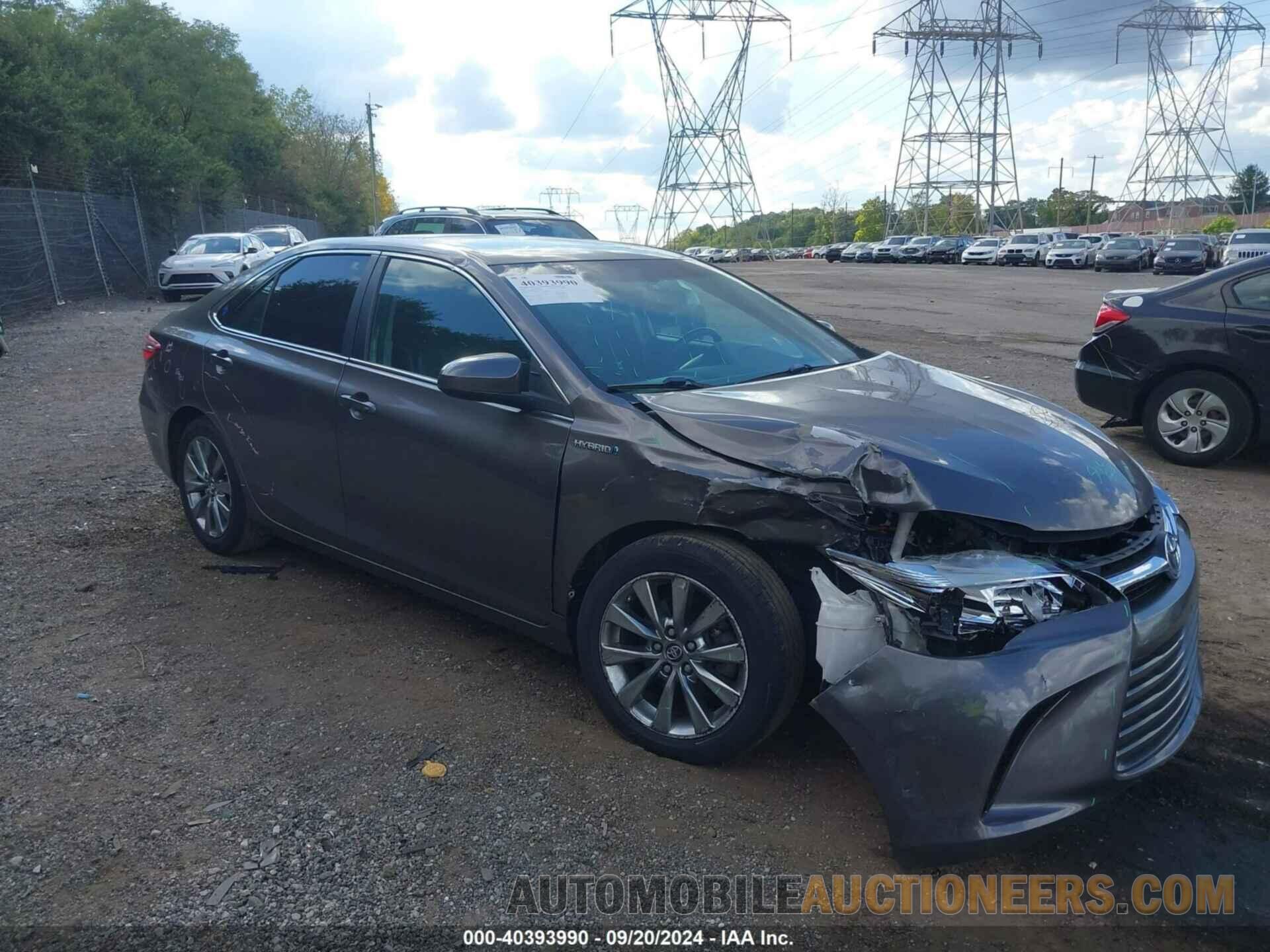 4T1BD1FK1HU219755 TOYOTA CAMRY HYBRID 2017