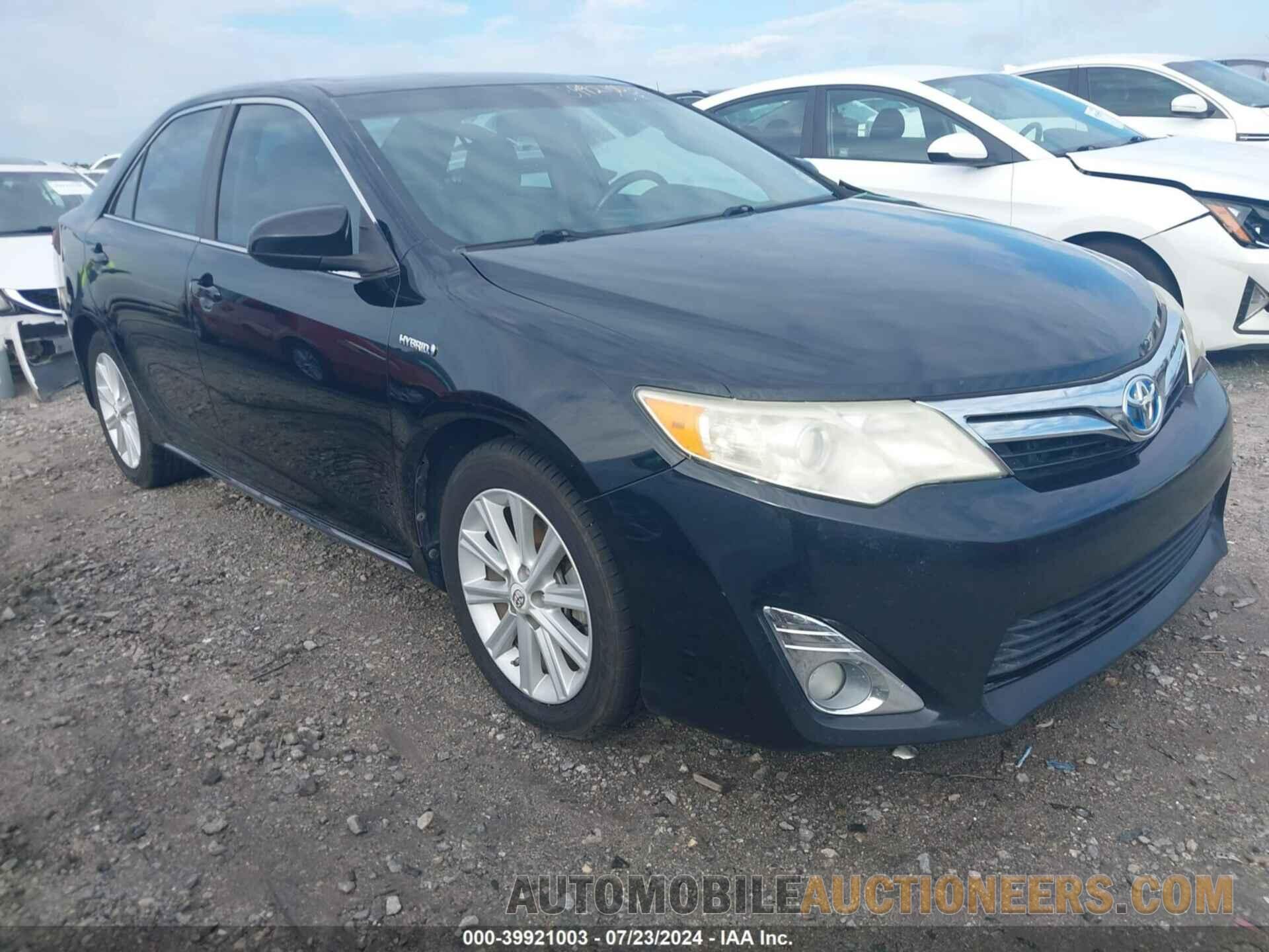 4T1BD1FK2CU002062 TOYOTA CAMRY HYBRID 2012