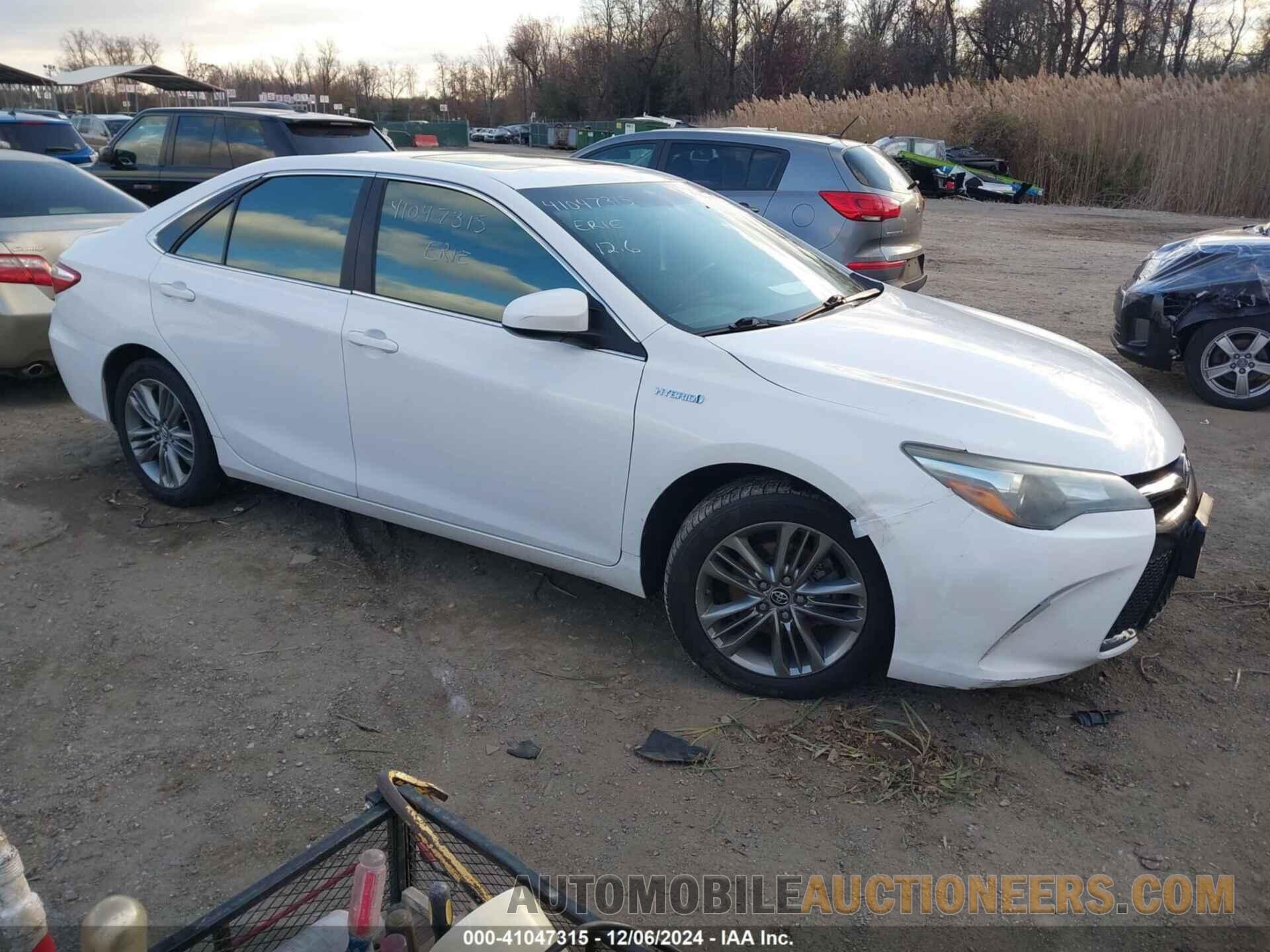 4T1BD1FK2FU157554 TOYOTA CAMRY HYBRID 2015