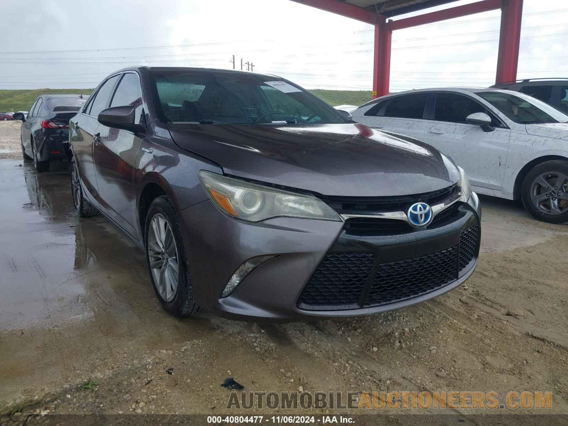 4T1BD1FK2FU164519 TOYOTA CAMRY HYBRID 2015