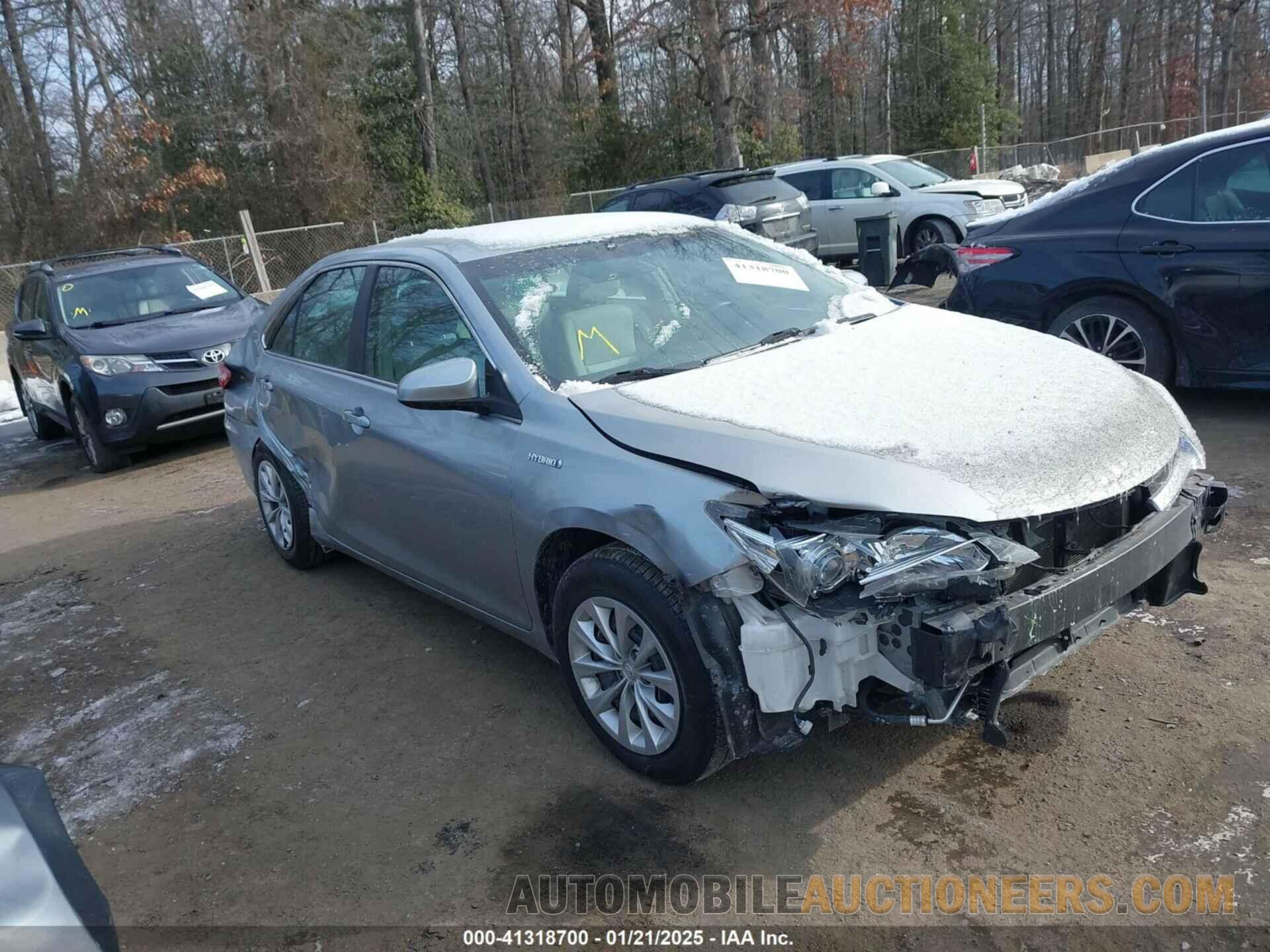 4T1BD1FK2FU166268 TOYOTA CAMRY HYBRID 2015