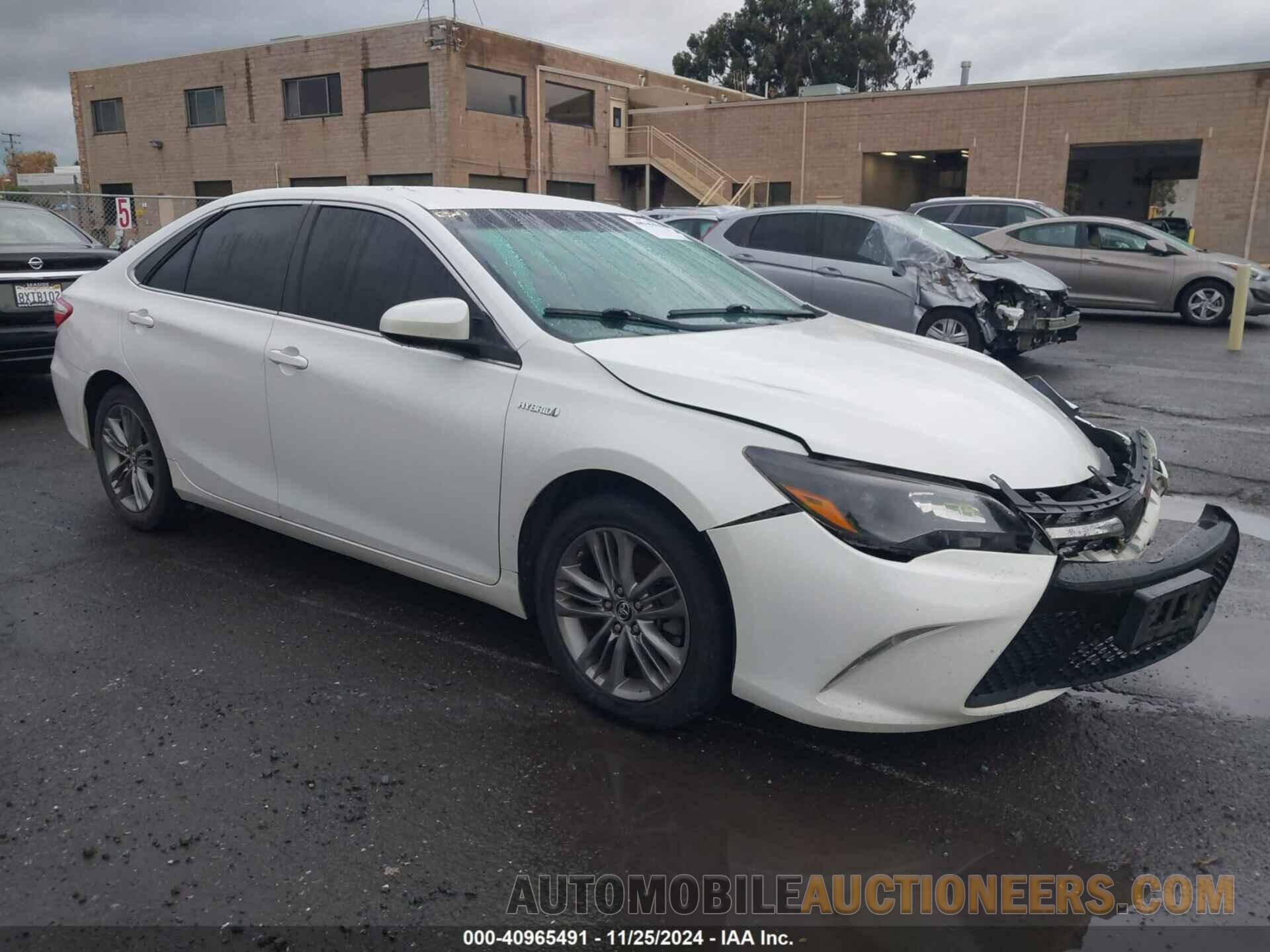 4T1BD1FK2FU170207 TOYOTA CAMRY HYBRID 2015