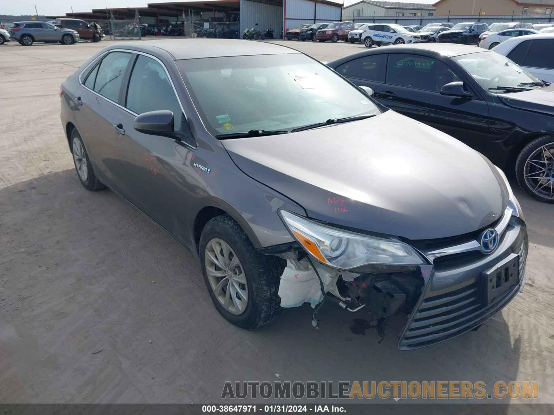 4T1BD1FK2HU221126 TOYOTA CAMRY HYBRID 2017