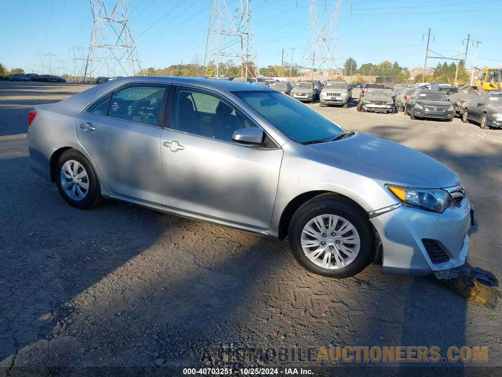 4T1BD1FK3EU140728 TOYOTA CAMRY HYBRID 2014