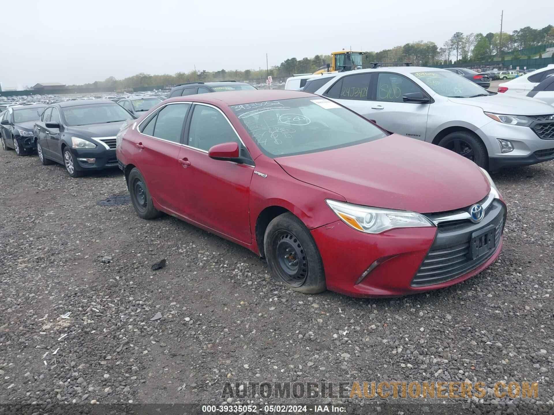 4T1BD1FK3FU165145 TOYOTA CAMRY HYBRID 2015