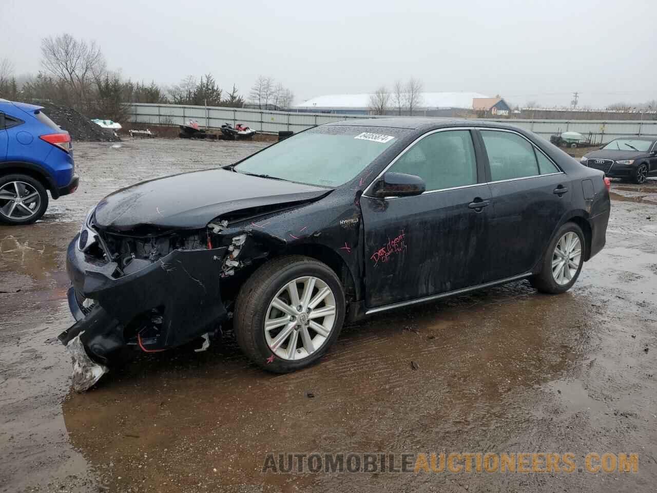 4T1BD1FK4CU017467 TOYOTA CAMRY 2012