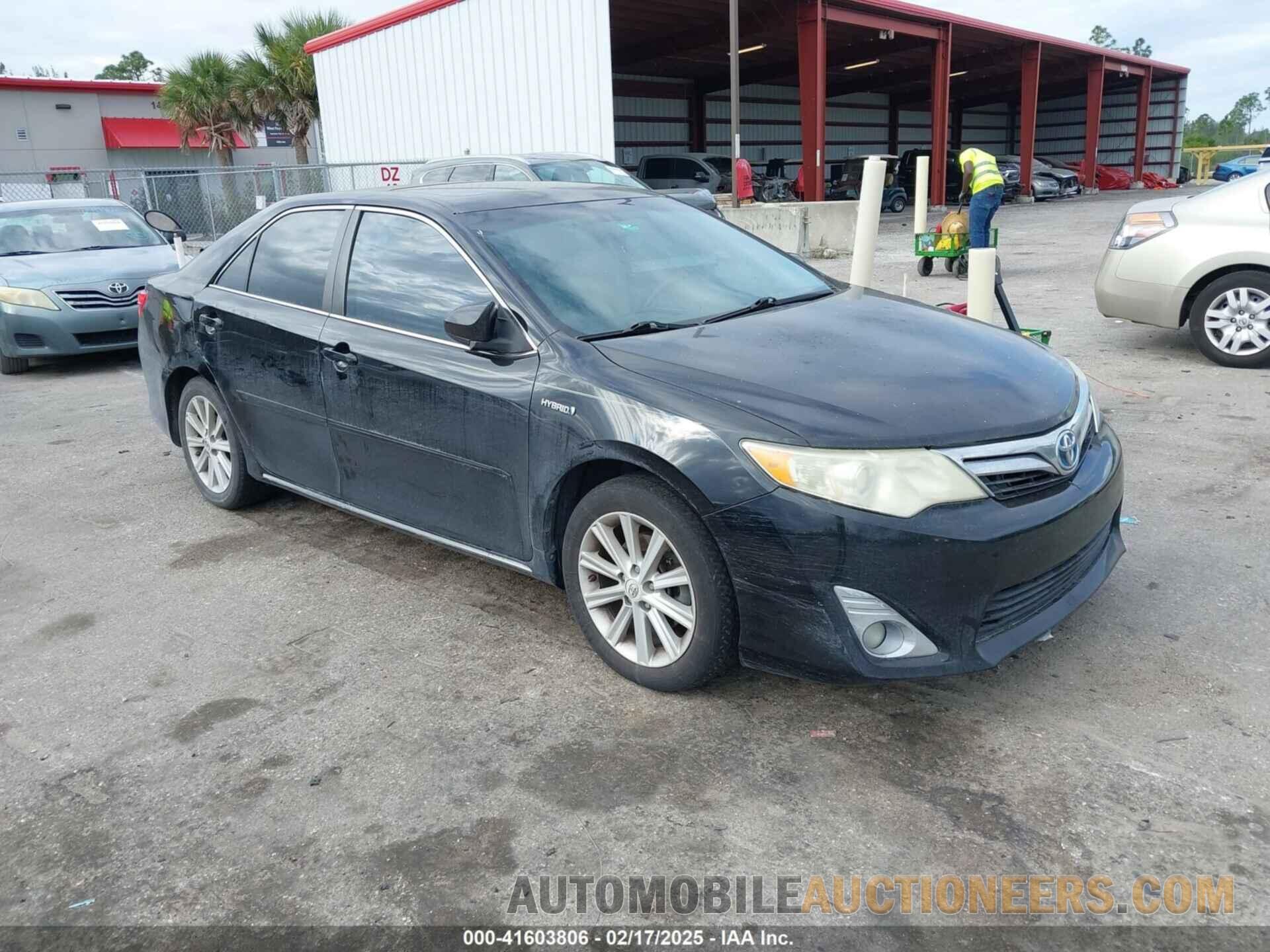 4T1BD1FK4CU018876 TOYOTA CAMRY HYBRID 2012