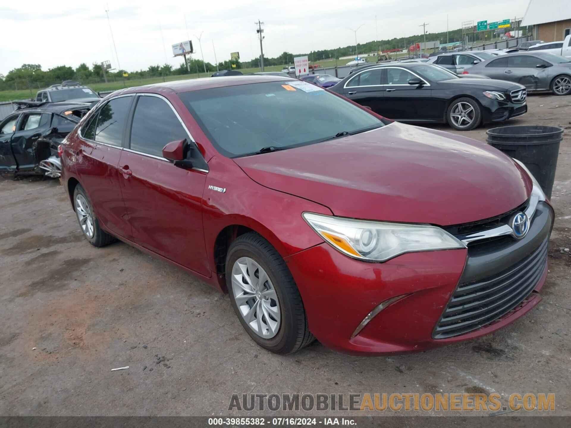 4T1BD1FK4FU148614 TOYOTA CAMRY HYBRID 2015