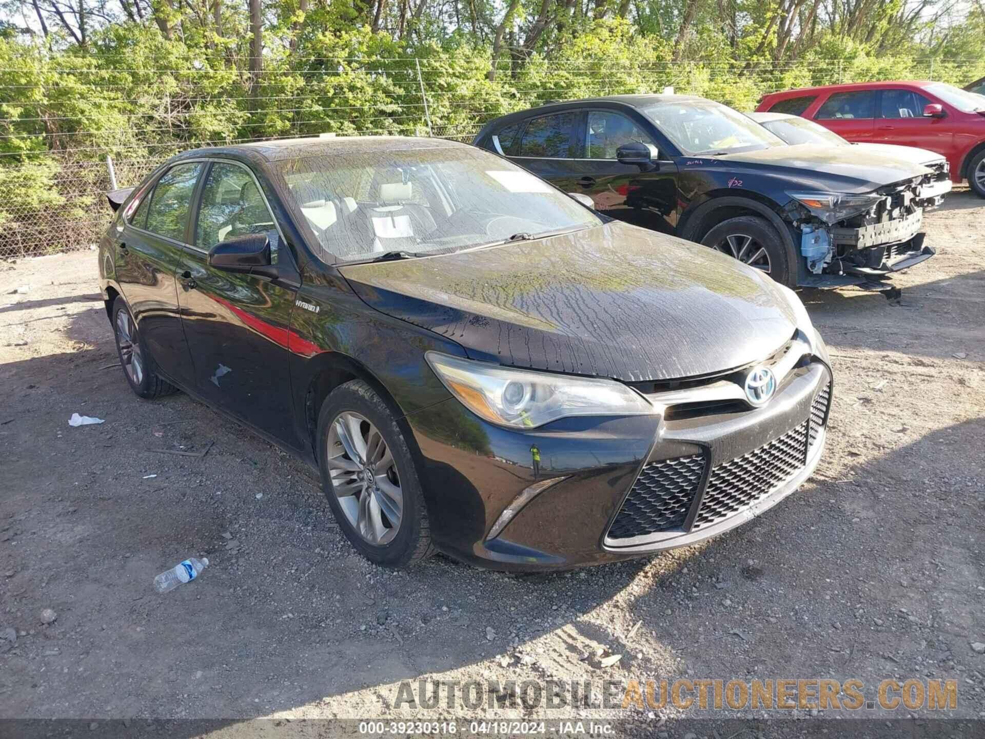 4T1BD1FK4FU156969 TOYOTA CAMRY HYBRID 2015