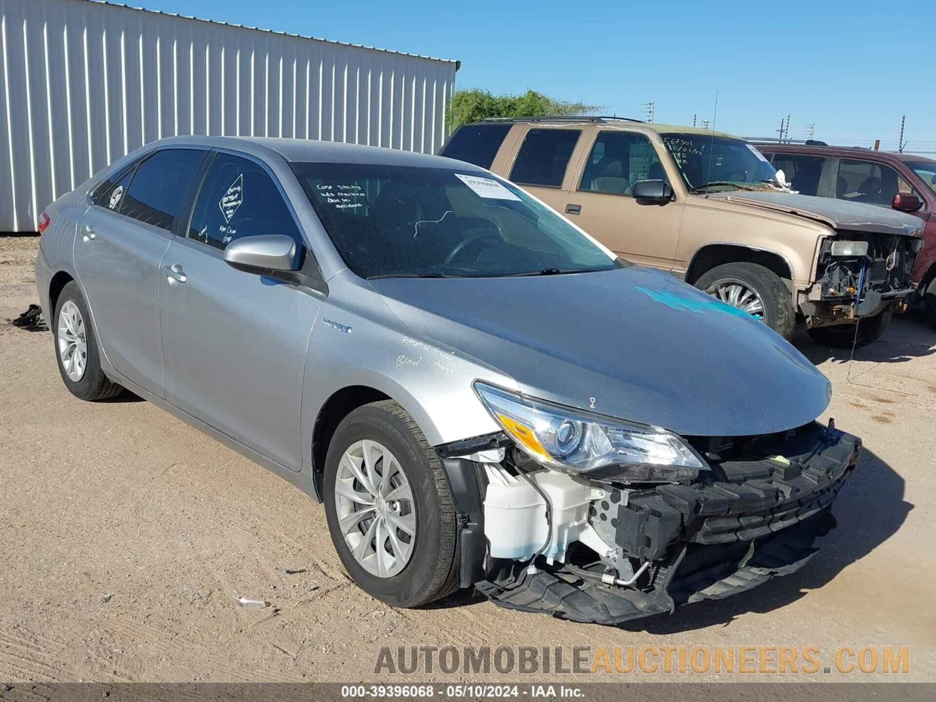 4T1BD1FK4FU164103 TOYOTA CAMRY 2015