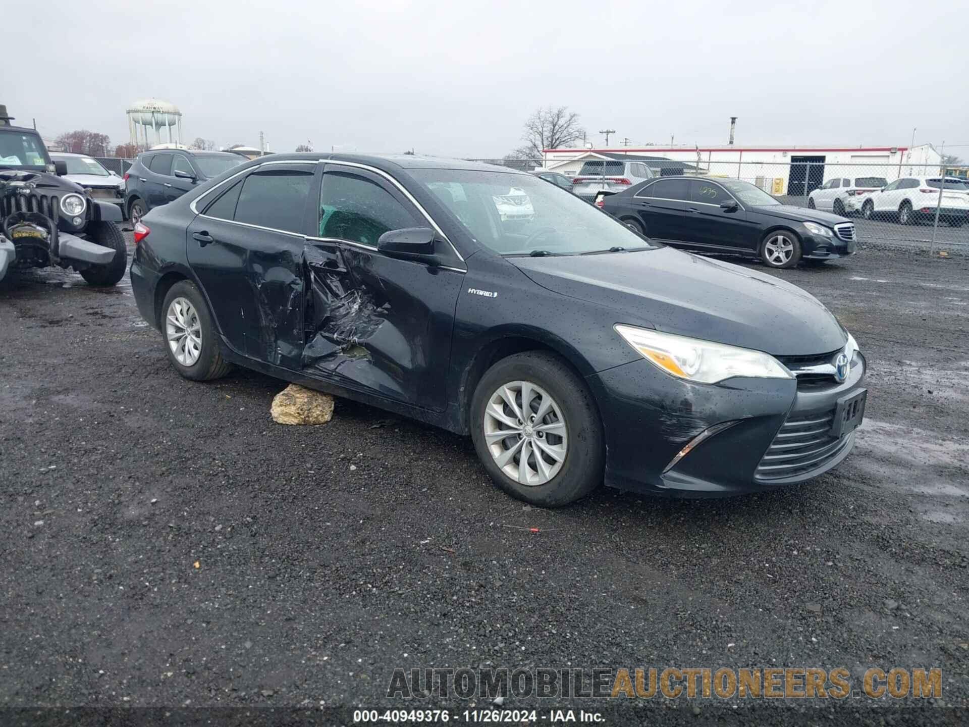 4T1BD1FK4FU166580 TOYOTA CAMRY 2015