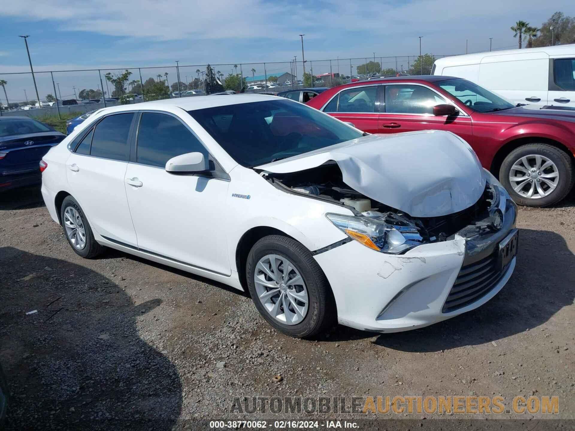 4T1BD1FK4HU207101 TOYOTA CAMRY HYBRID 2017