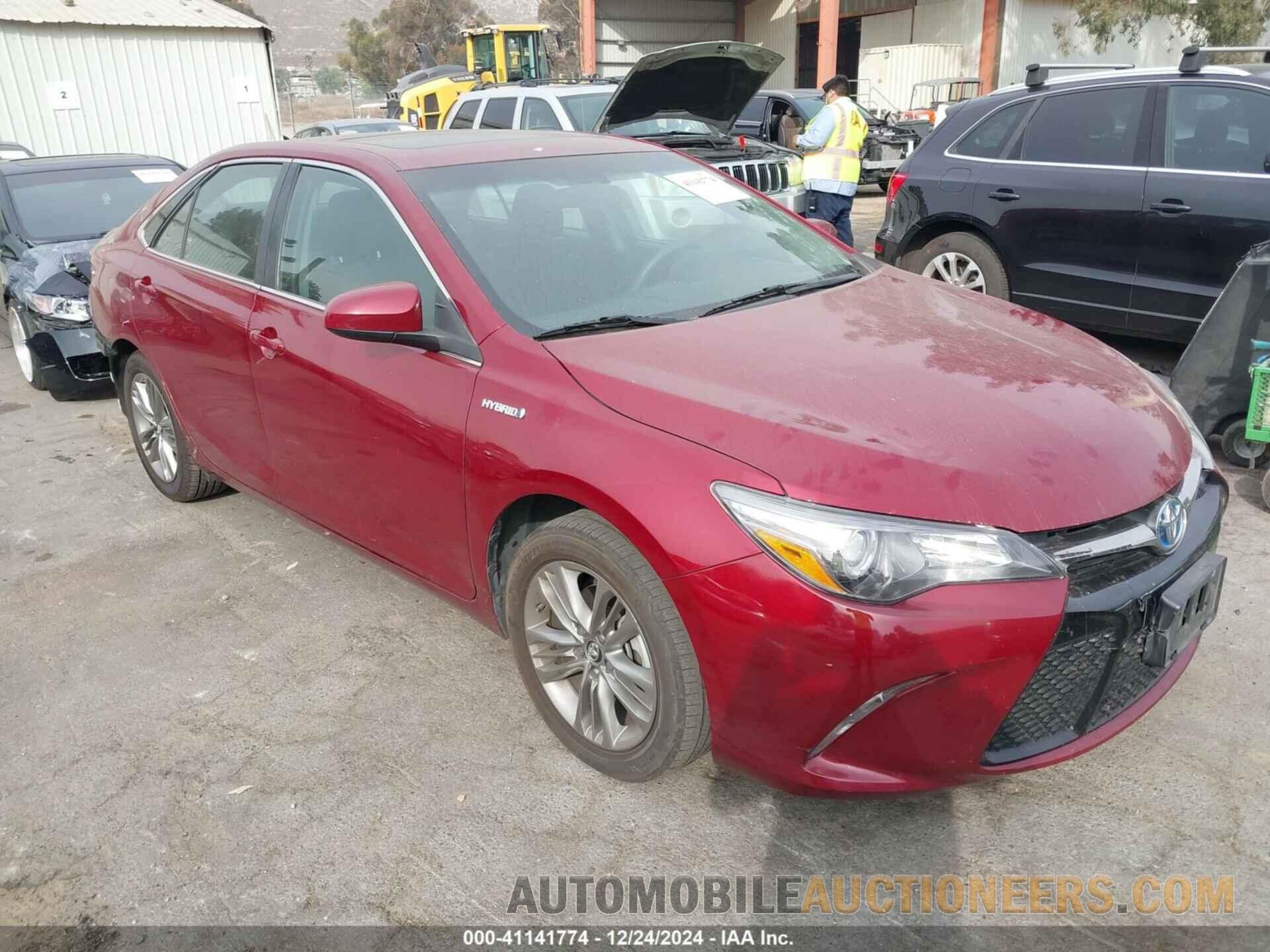 4T1BD1FK4HU217367 TOYOTA CAMRY HYBRID 2017