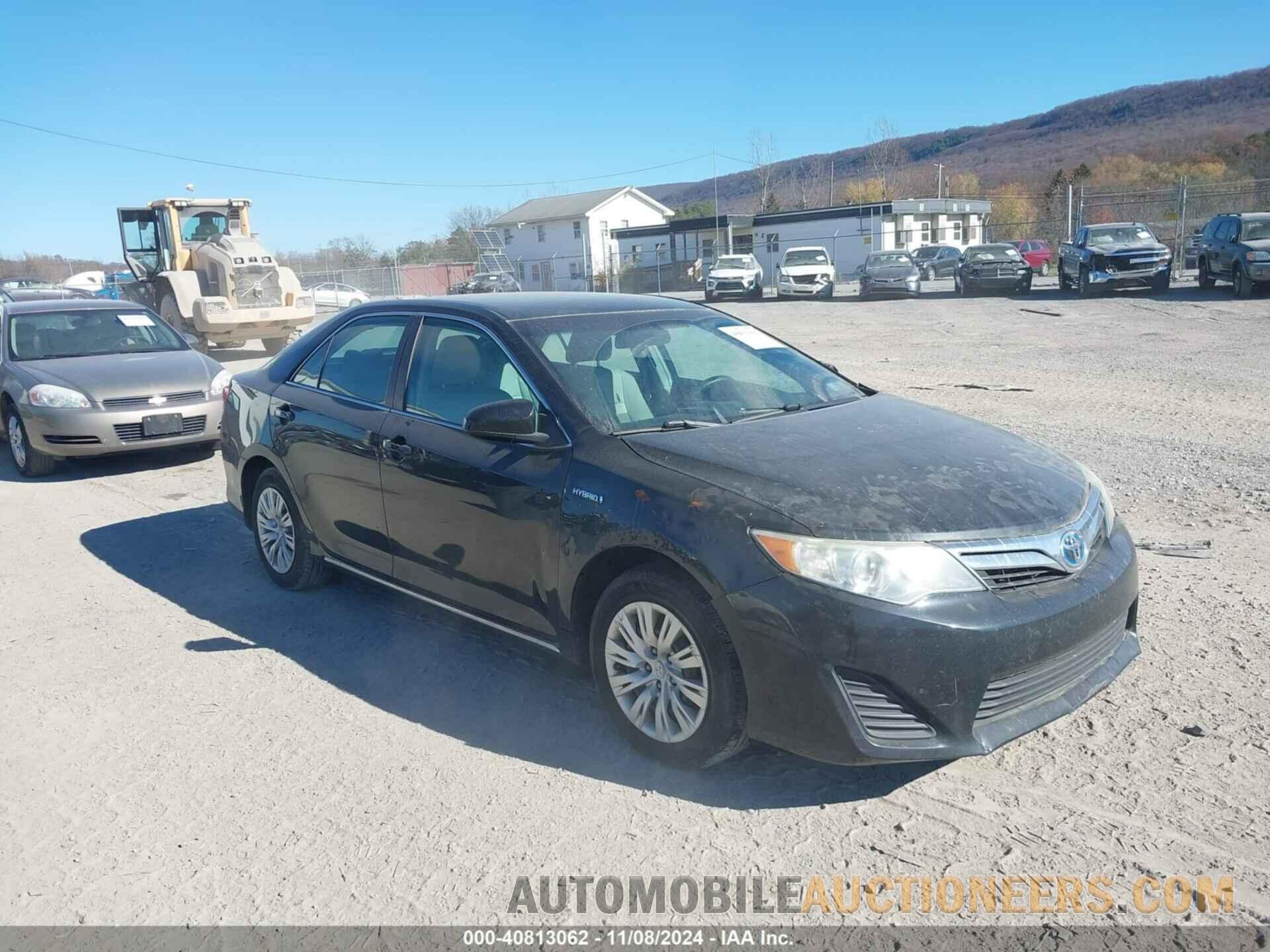 4T1BD1FK5EU104989 TOYOTA CAMRY HYBRID 2014