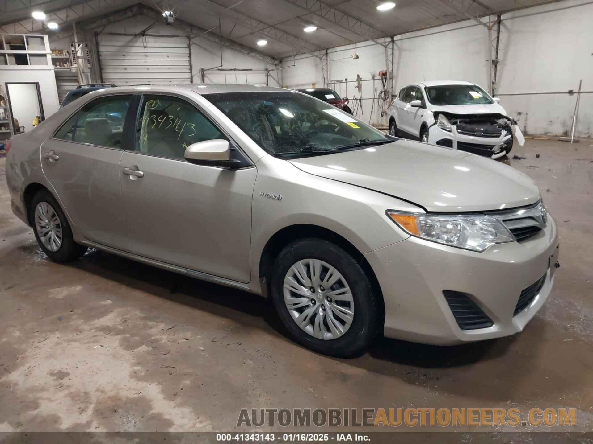 4T1BD1FK5EU105432 TOYOTA CAMRY HYBRID 2014