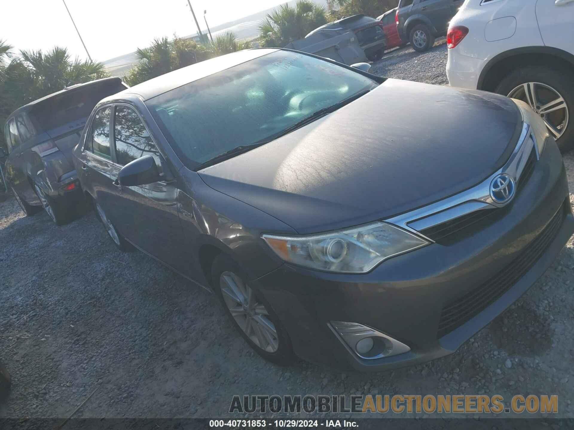 4T1BD1FK5EU125387 TOYOTA CAMRY HYBRID 2014