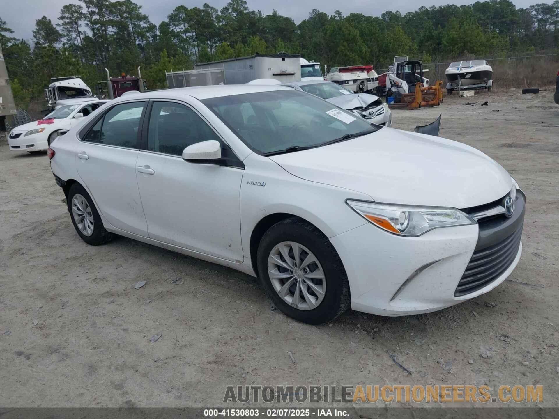 4T1BD1FK5FU164501 TOYOTA CAMRY HYBRID 2015