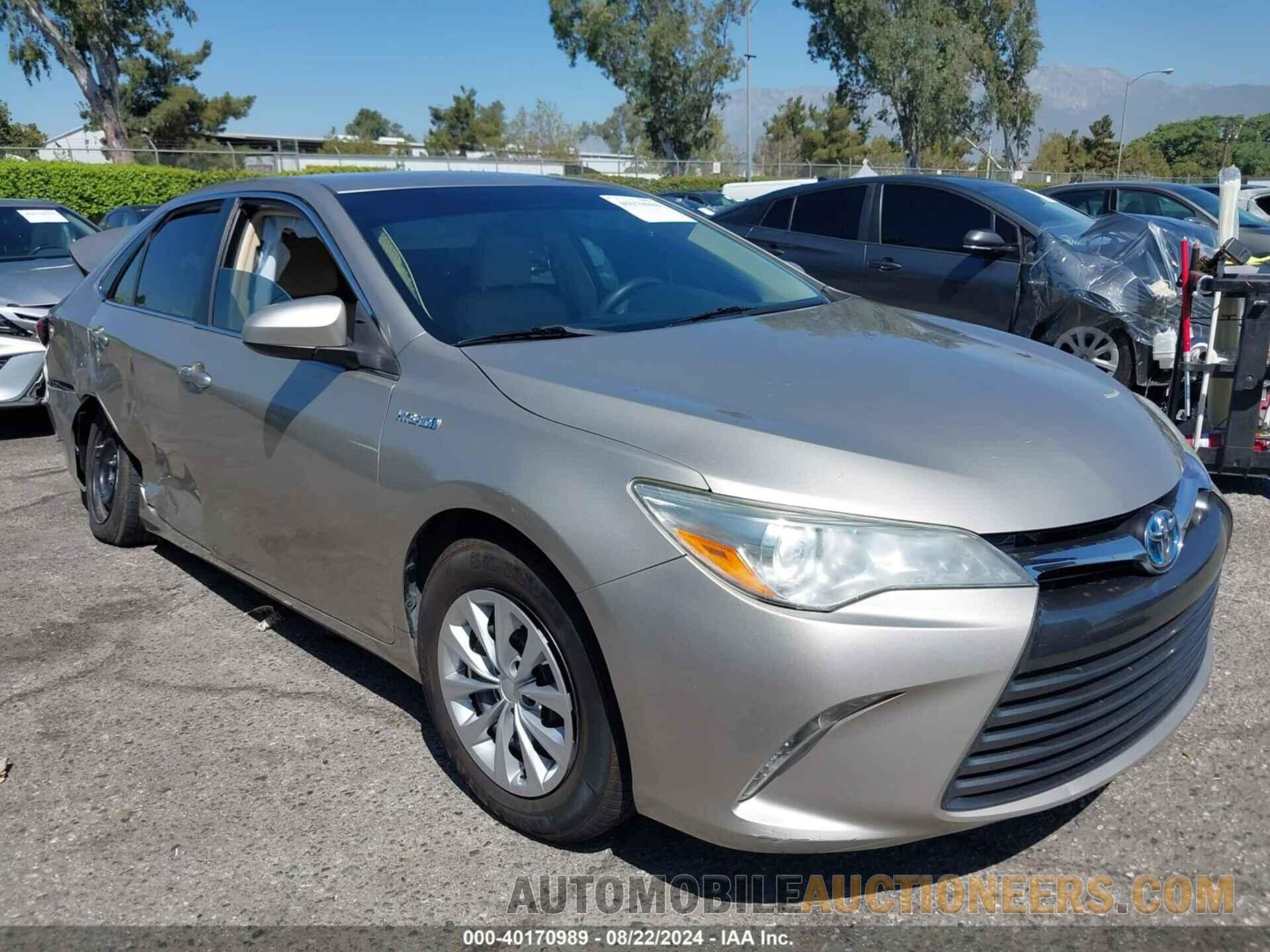 4T1BD1FK5FU165566 TOYOTA CAMRY HYBRID 2015