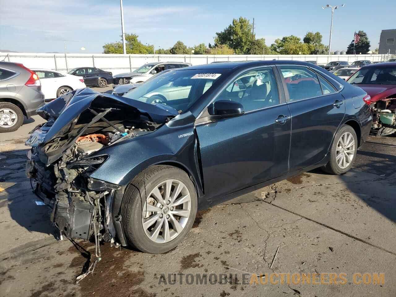 4T1BD1FK5GU183289 TOYOTA CAMRY 2016