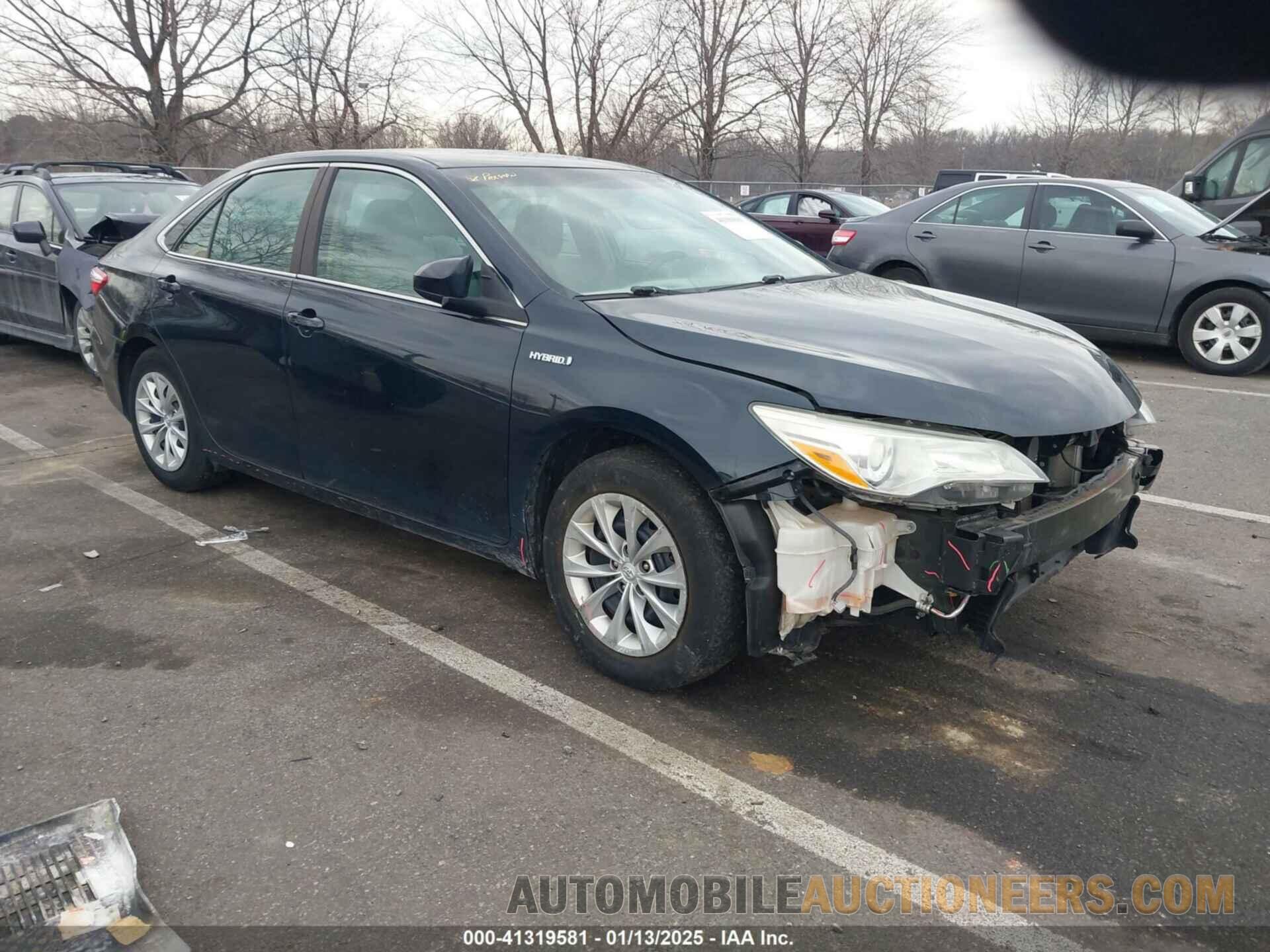 4T1BD1FK5GU186354 TOYOTA CAMRY HYBRID 2016