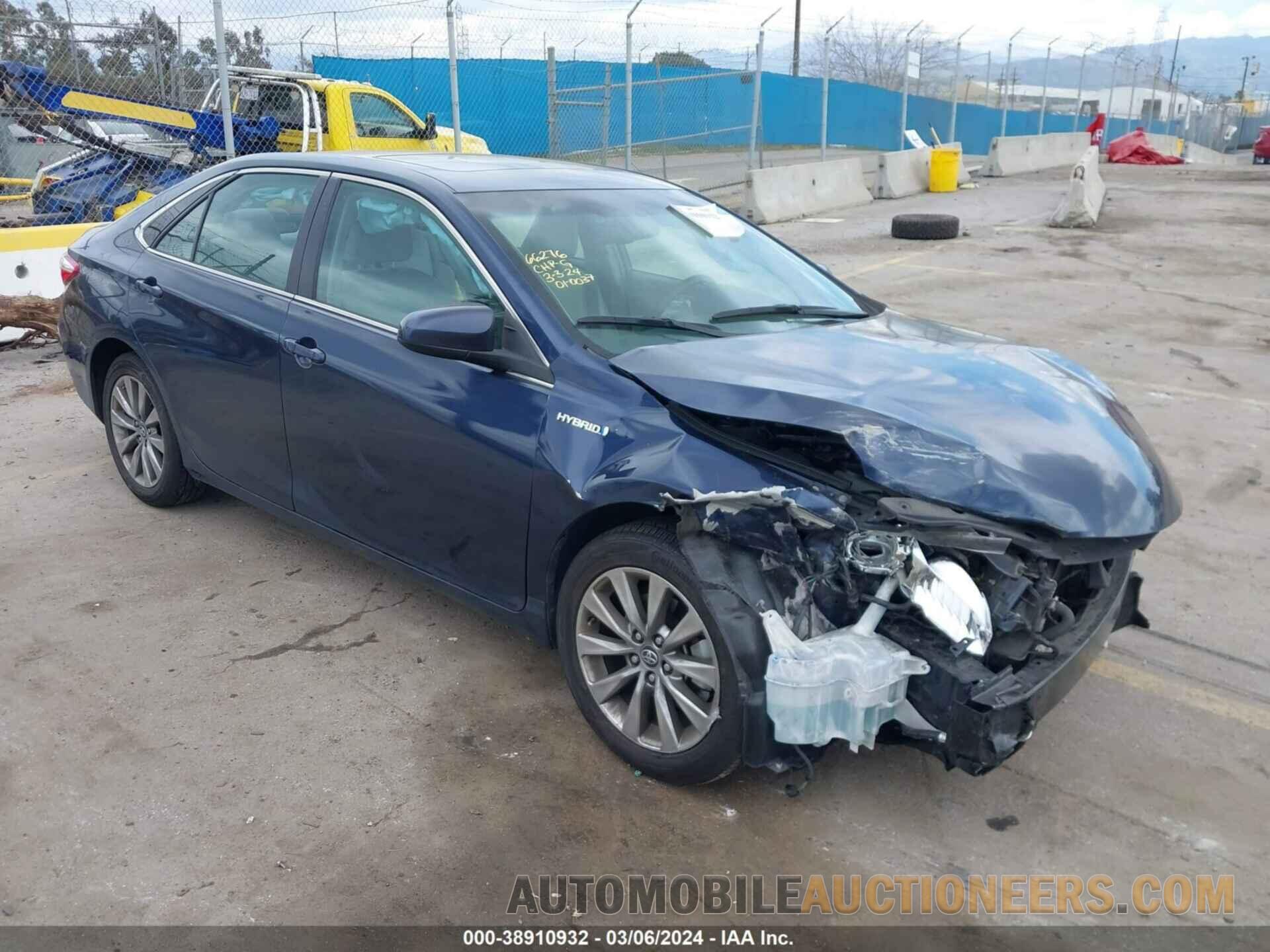 4T1BD1FK5GU196639 TOYOTA CAMRY HYBRID 2016