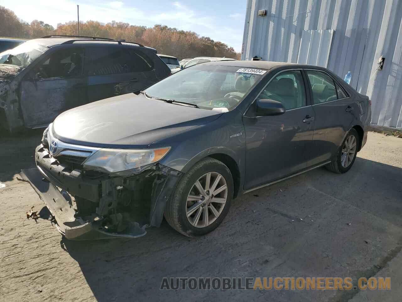 4T1BD1FK6CU005238 TOYOTA CAMRY 2012