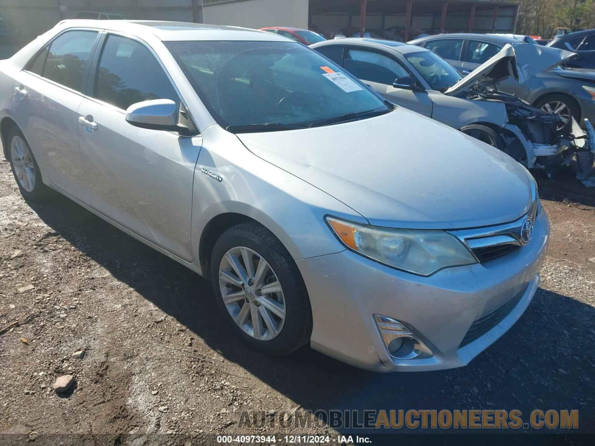 4T1BD1FK6CU024159 TOYOTA CAMRY HYBRID 2012