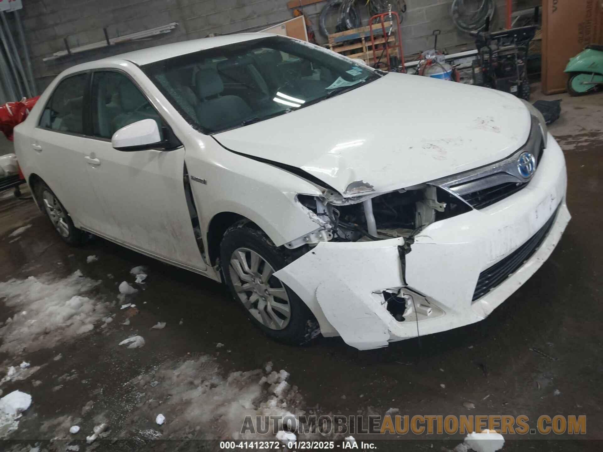 4T1BD1FK6CU058019 TOYOTA CAMRY HYBRID 2012