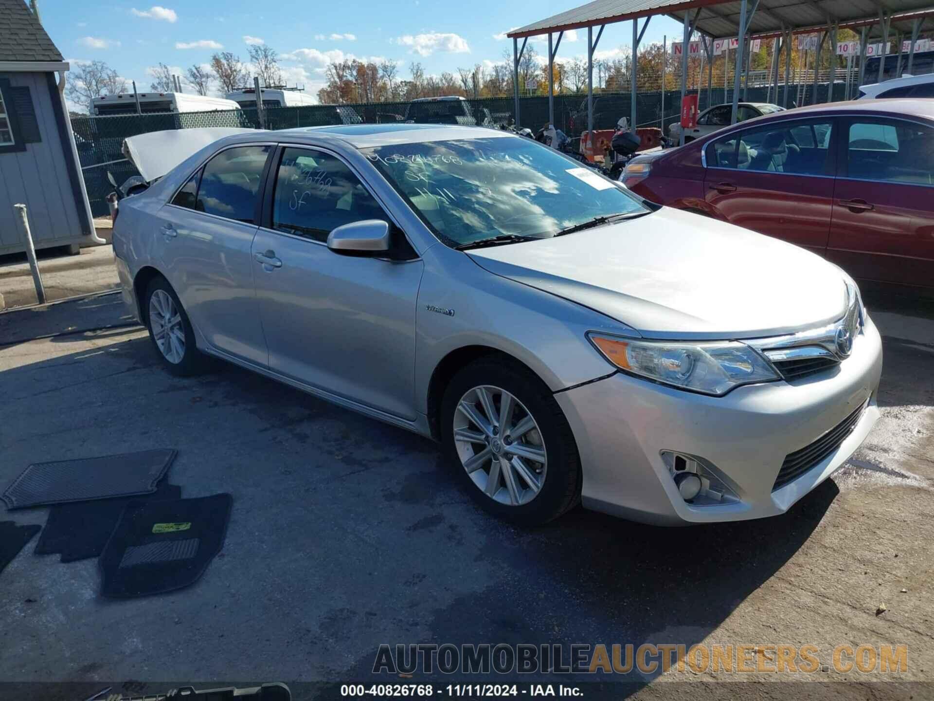 4T1BD1FK6DU077378 TOYOTA CAMRY HYBRID 2013