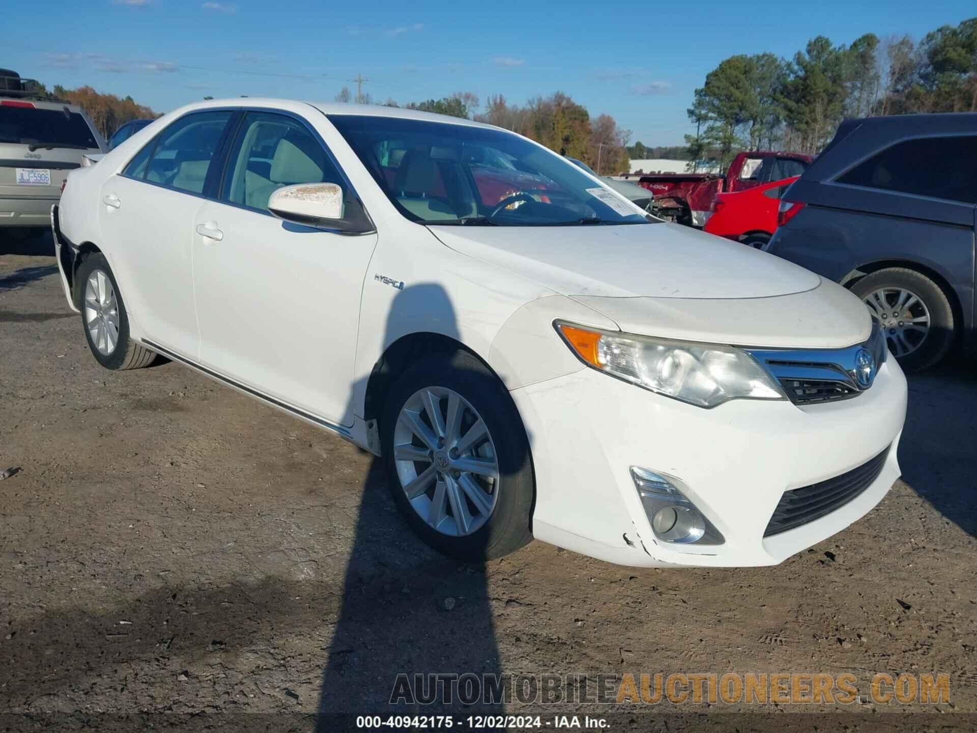 4T1BD1FK6EU105035 TOYOTA CAMRY HYBRID 2014