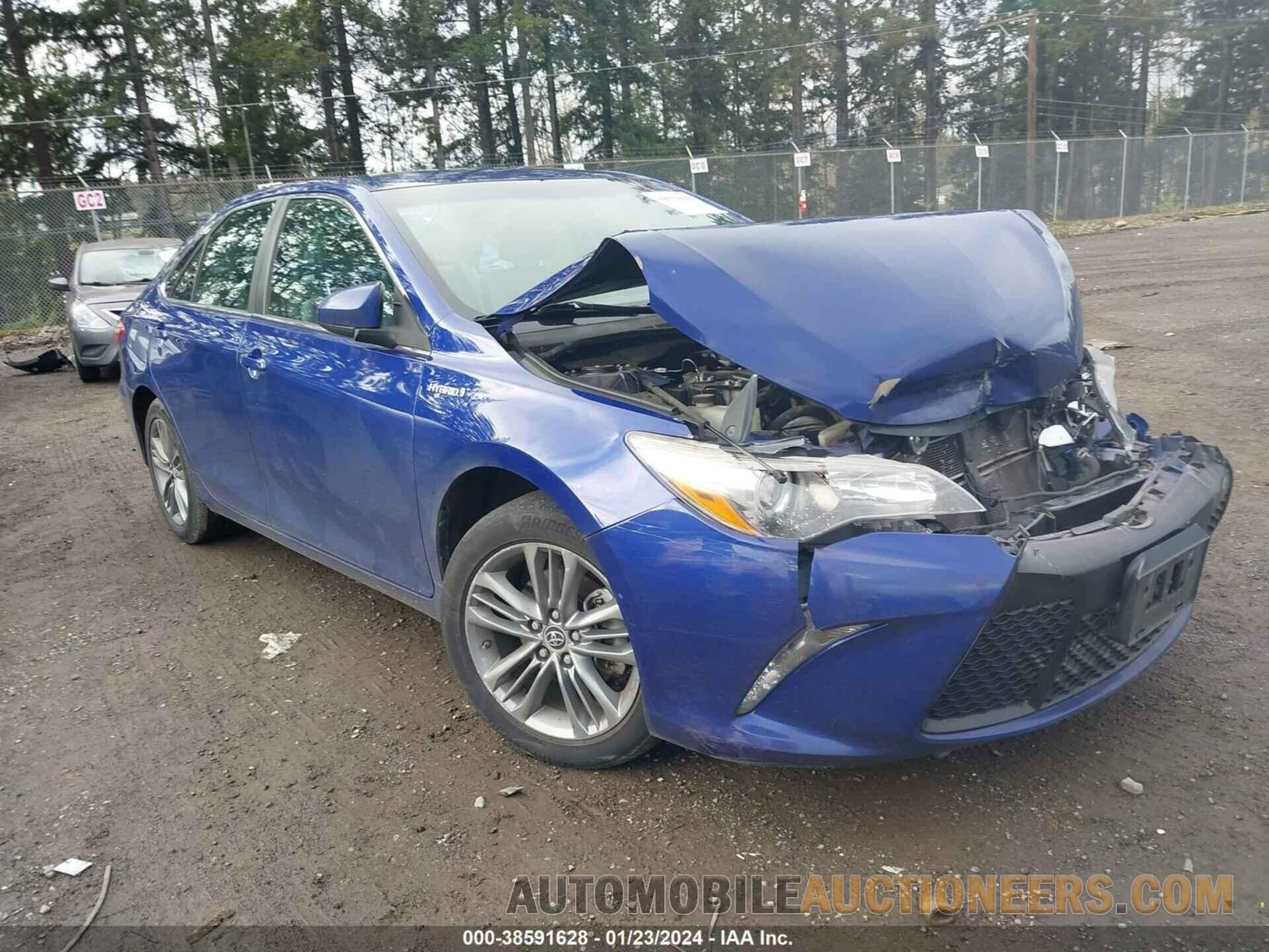 4T1BD1FK6FU156696 TOYOTA CAMRY HYBRID 2015