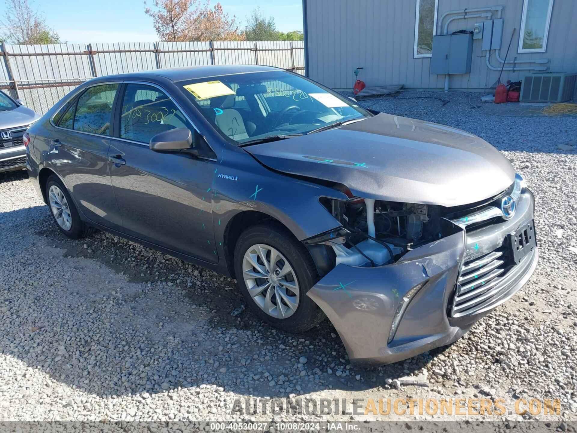 4T1BD1FK6FU166449 TOYOTA CAMRY HYBRID 2015