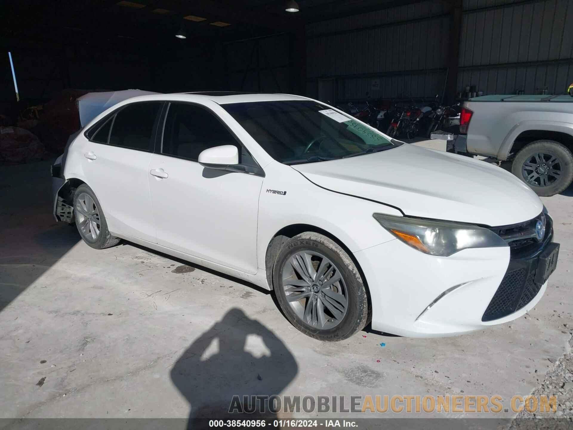 4T1BD1FK6GU192163 TOYOTA CAMRY HYBRID 2016