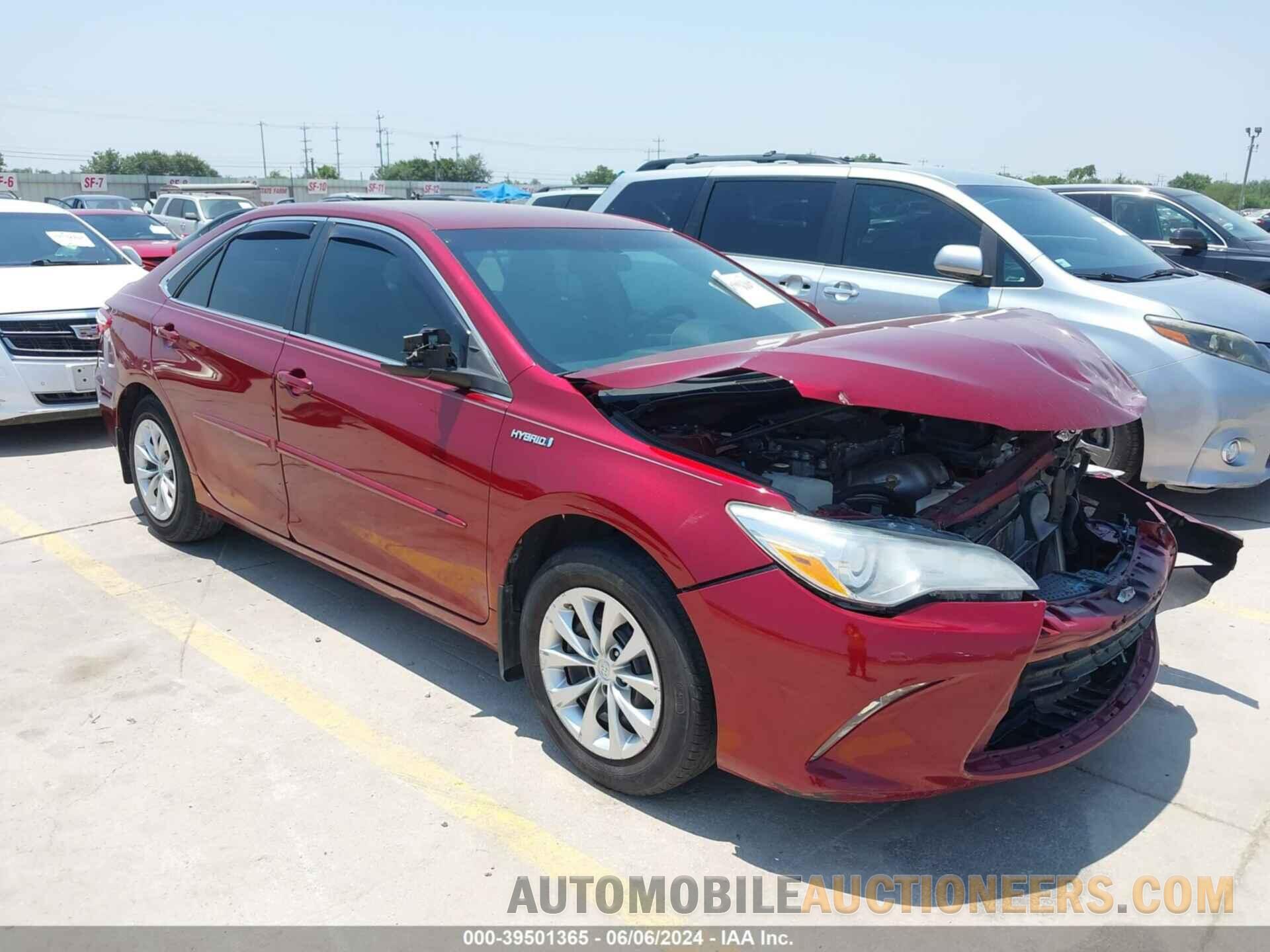 4T1BD1FK6HU203180 TOYOTA CAMRY HYBRID 2017