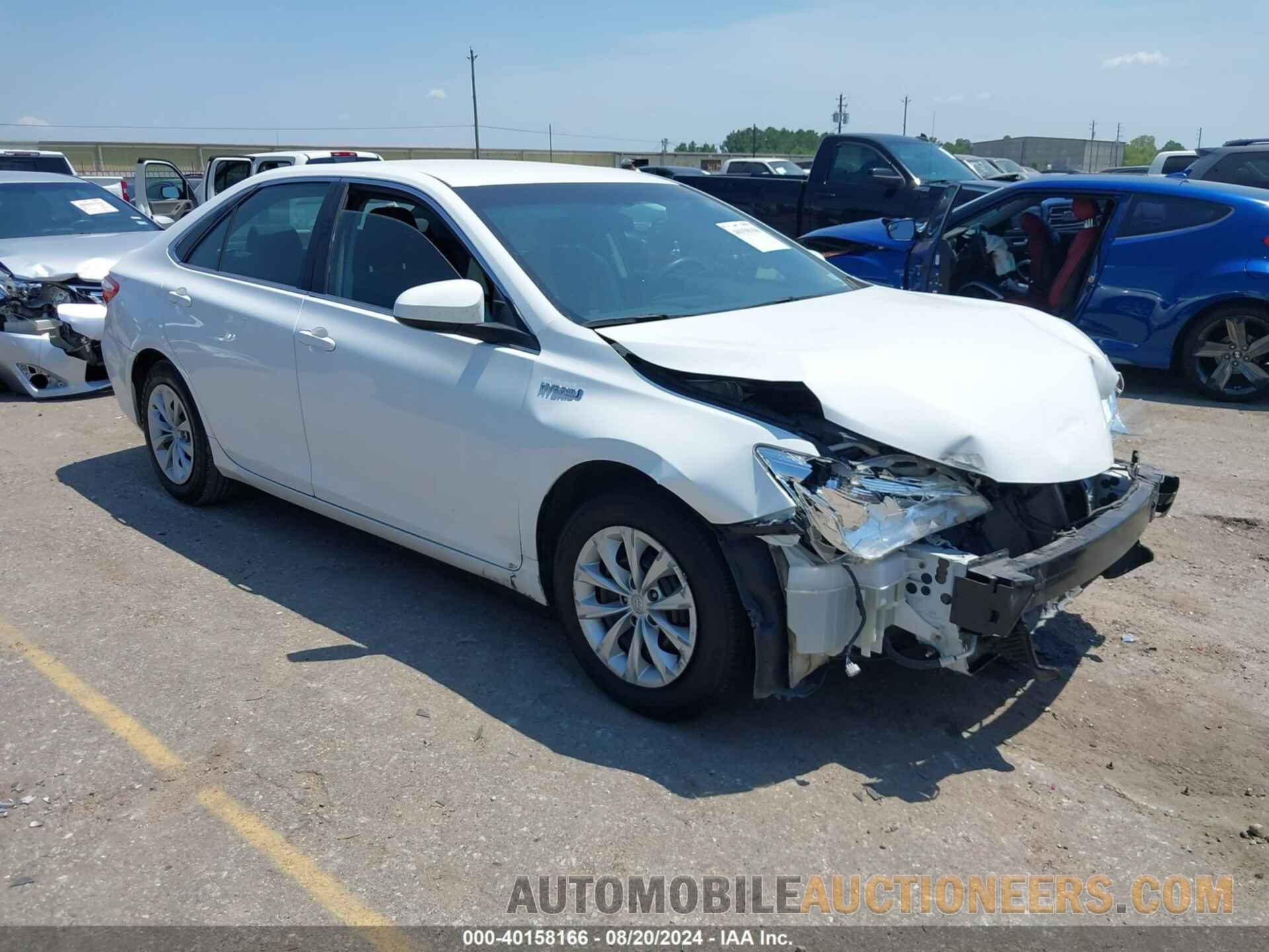 4T1BD1FK6HU206130 TOYOTA CAMRY HYBRID 2017