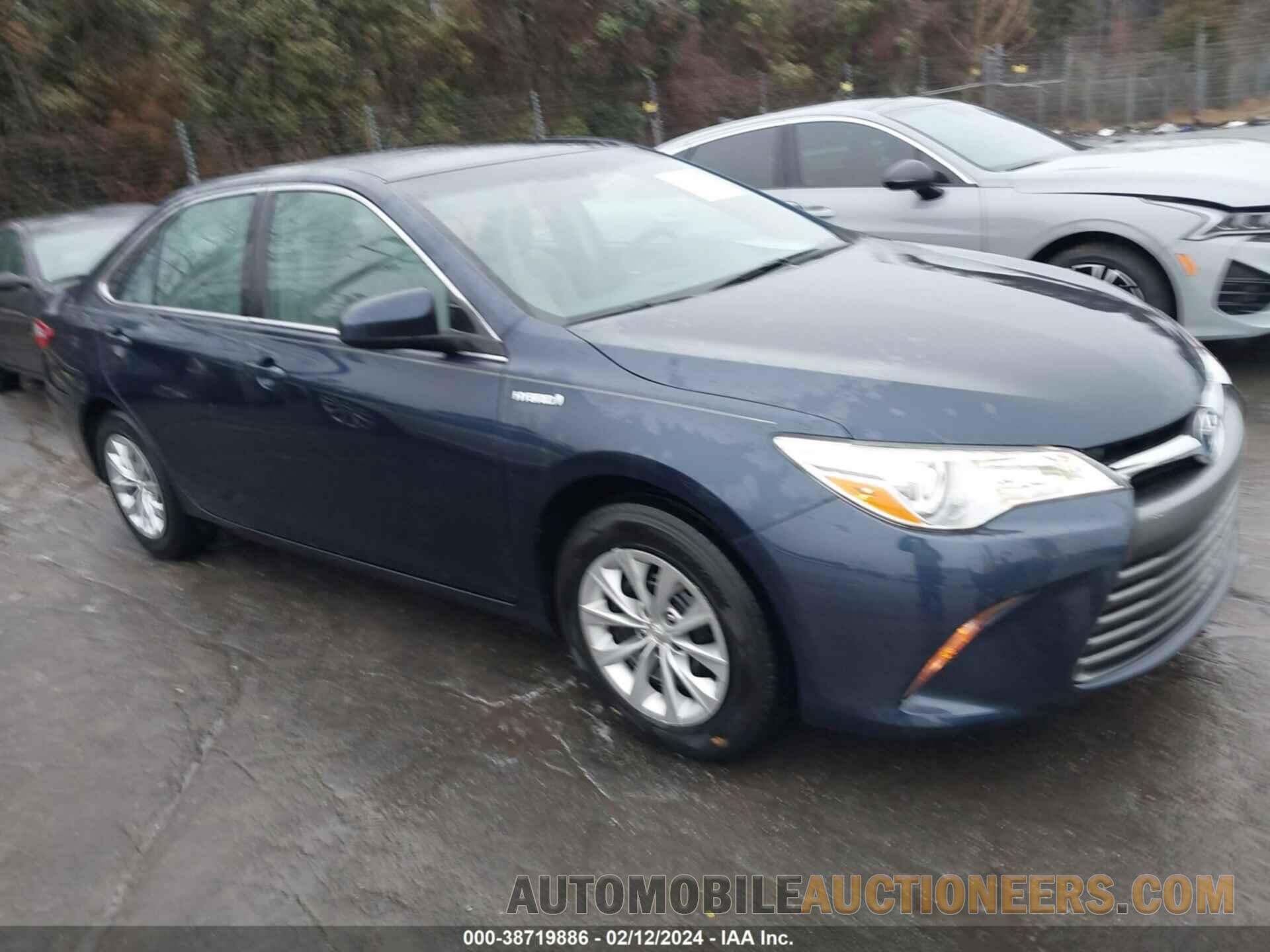 4T1BD1FK6HU221386 TOYOTA CAMRY HYBRID 2017