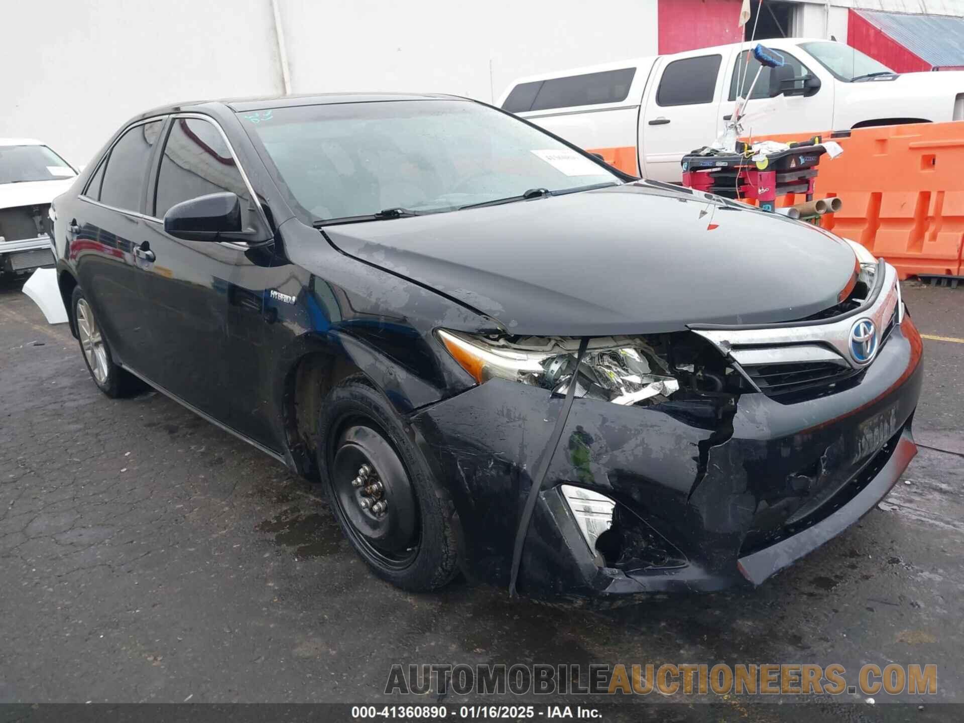 4T1BD1FK7CU015342 TOYOTA CAMRY HYBRID 2012