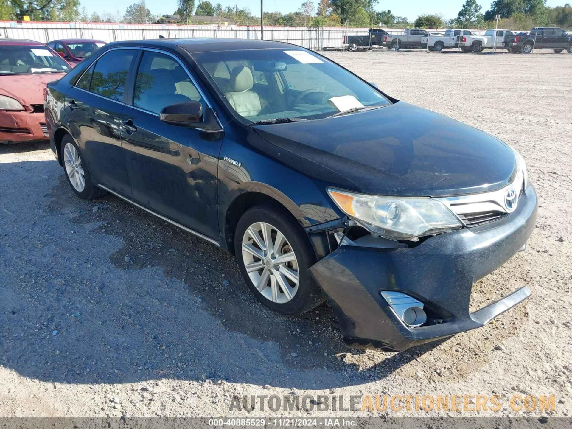 4T1BD1FK7CU017141 TOYOTA CAMRY HYBRID 2012