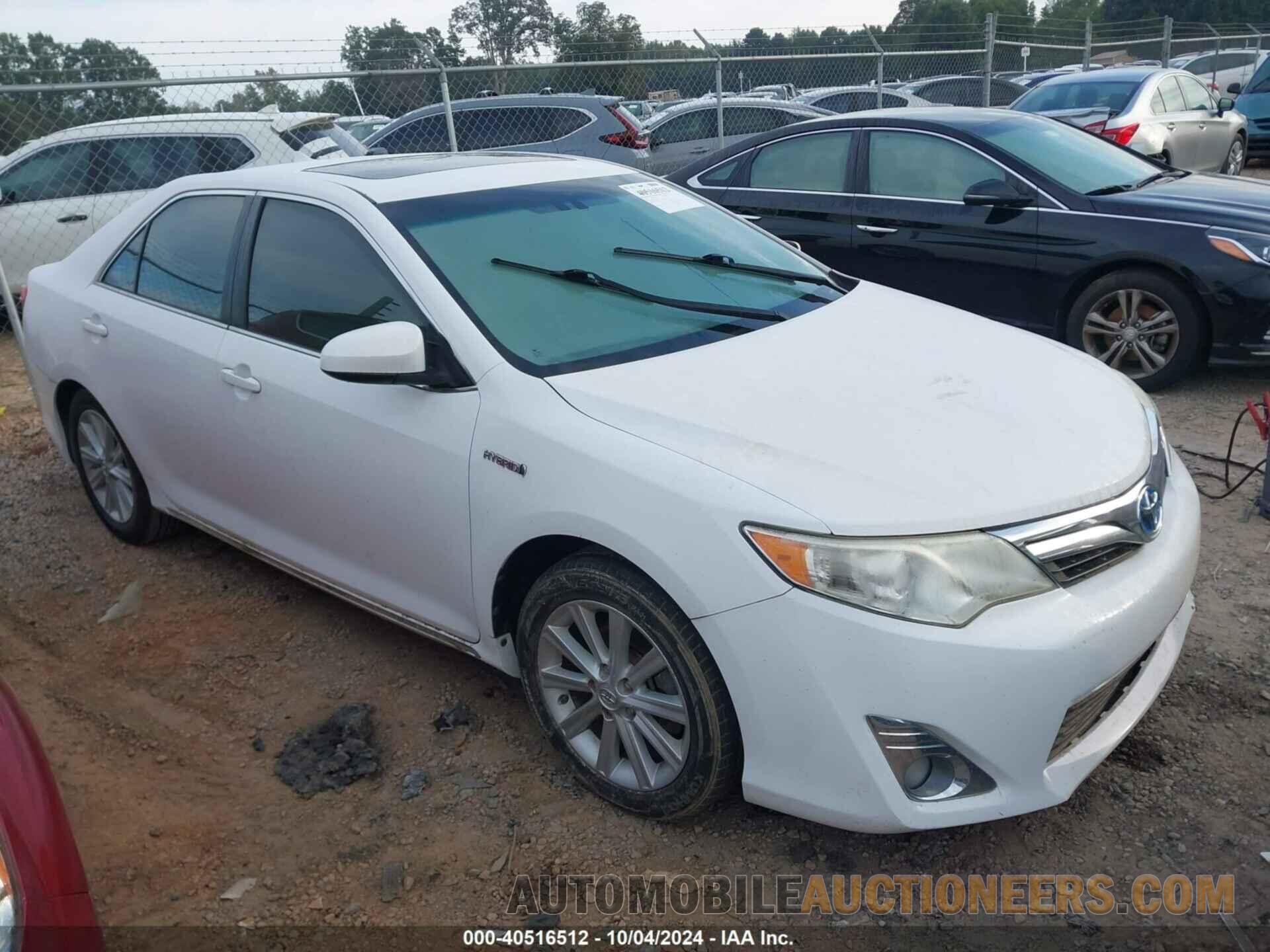 4T1BD1FK7EU113595 TOYOTA CAMRY HYBRID 2014