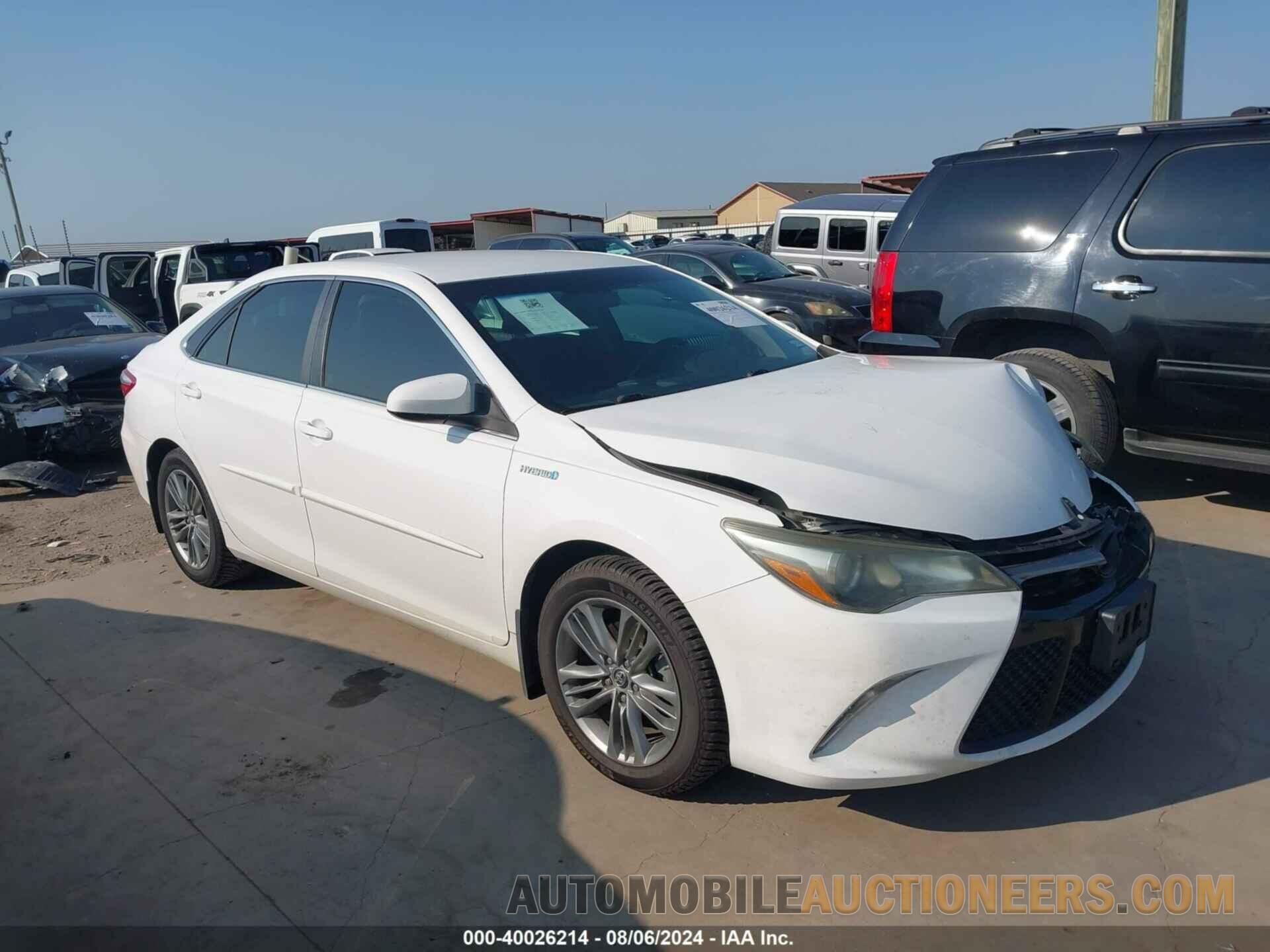 4T1BD1FK7FU156884 TOYOTA CAMRY HYBRID 2015