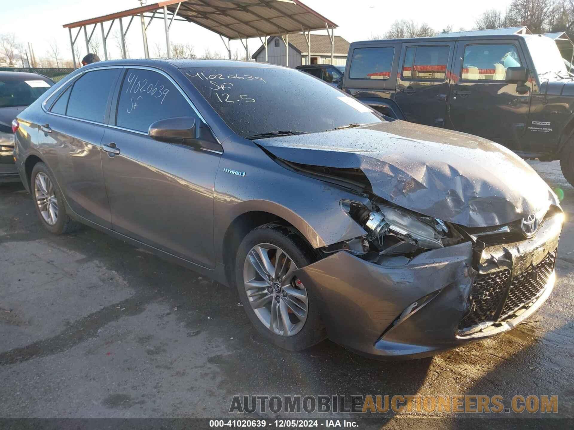 4T1BD1FK7FU164886 TOYOTA CAMRY HYBRID 2015