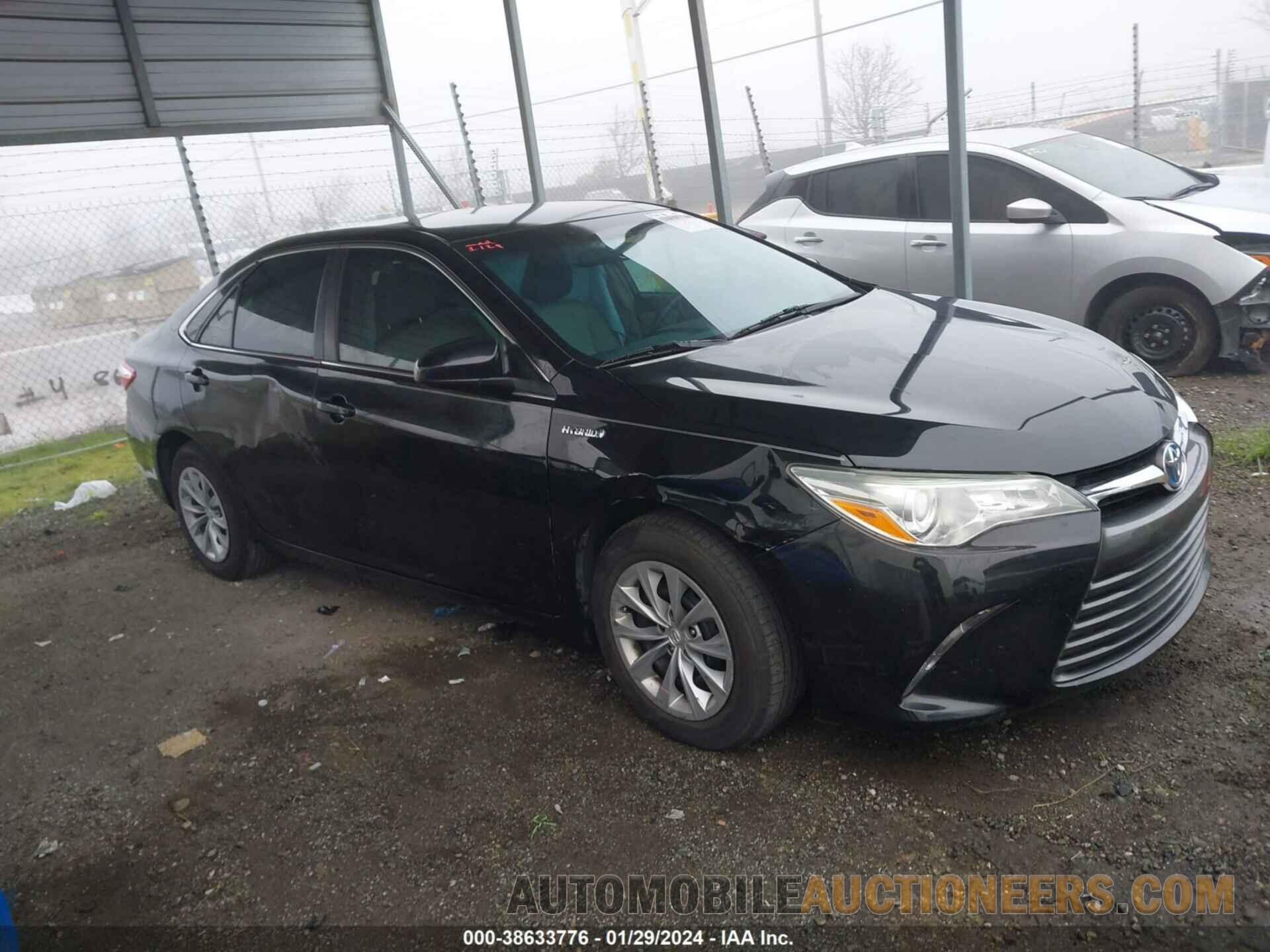 4T1BD1FK7FU165861 TOYOTA CAMRY HYBRID 2015