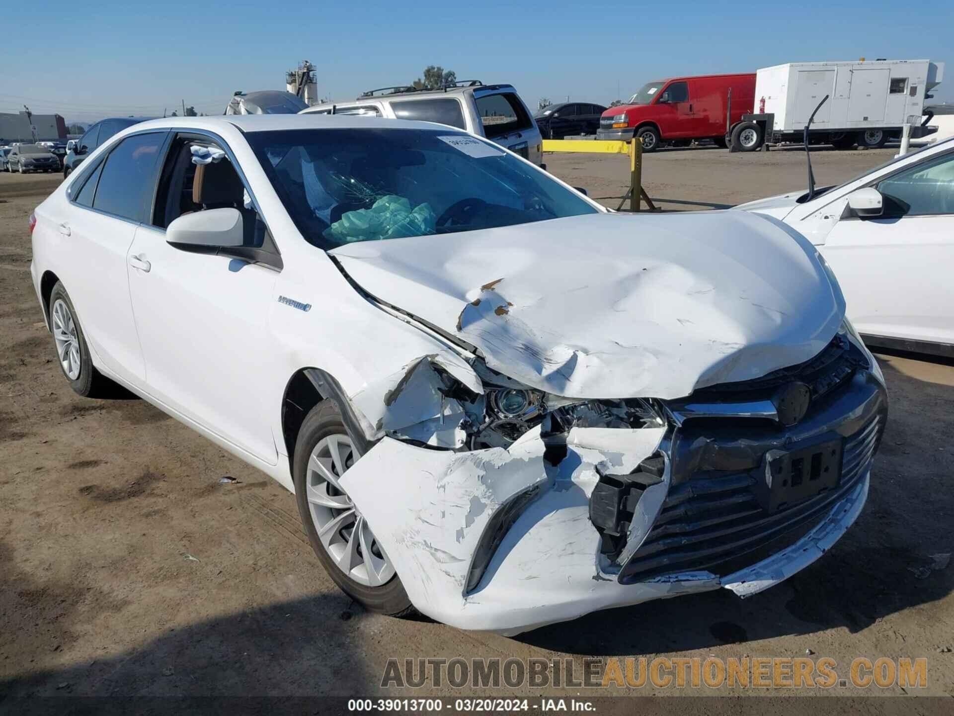 4T1BD1FK7GU187828 TOYOTA CAMRY HYBRID 2016