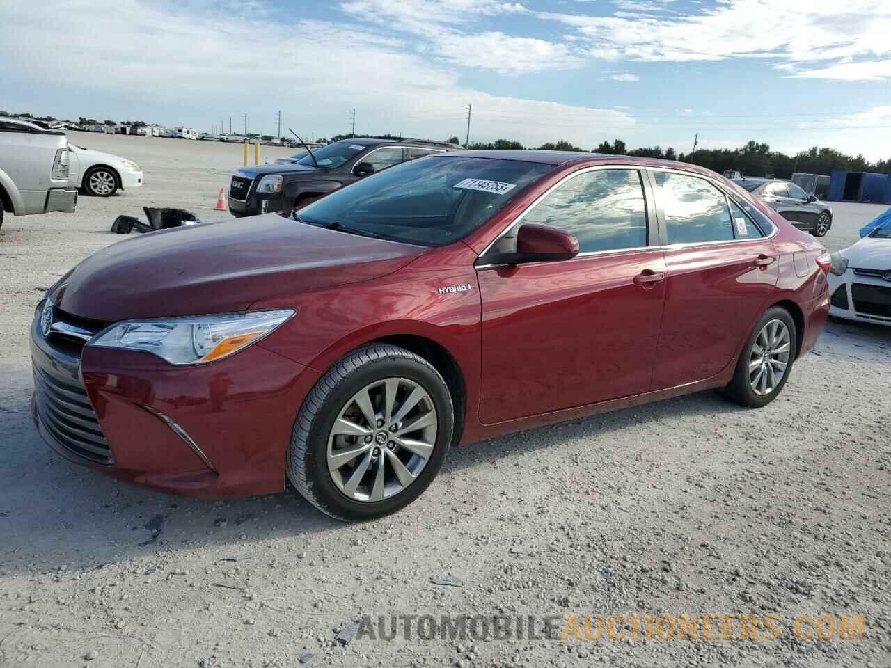 4T1BD1FK7GU192916 TOYOTA CAMRY 2016