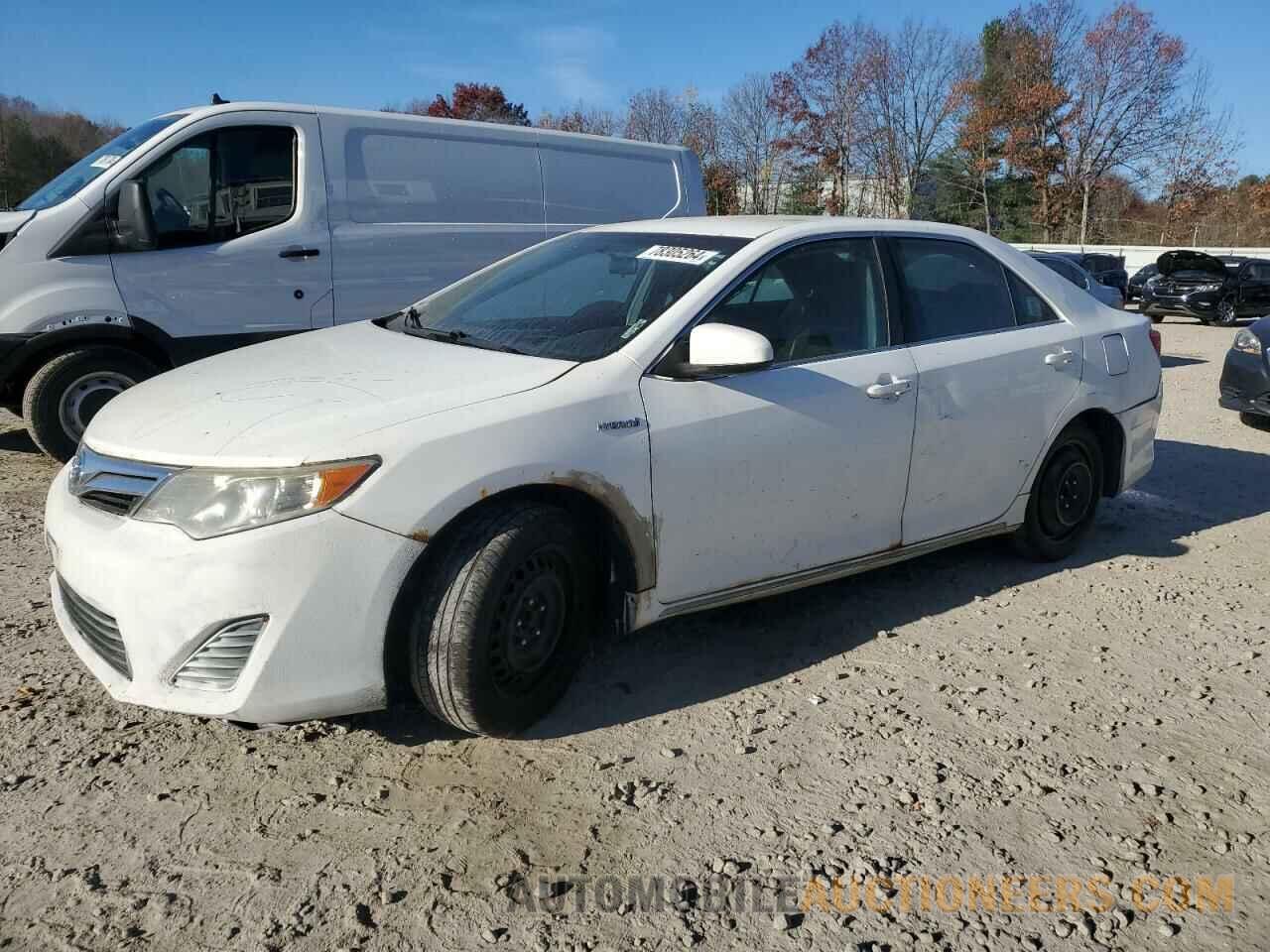 4T1BD1FK8CU004592 TOYOTA CAMRY 2012