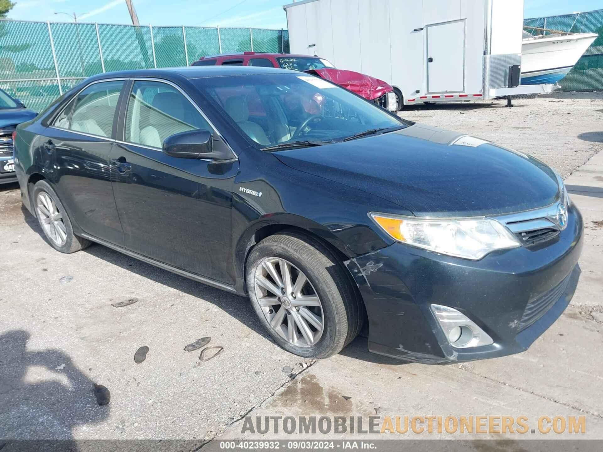 4T1BD1FK8CU025913 TOYOTA CAMRY HYBRID 2012