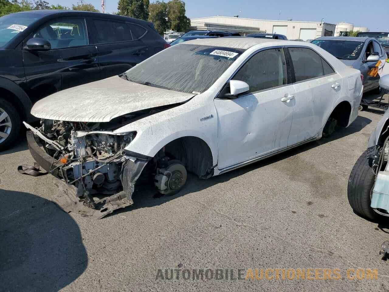 4T1BD1FK8CU036037 TOYOTA CAMRY 2012